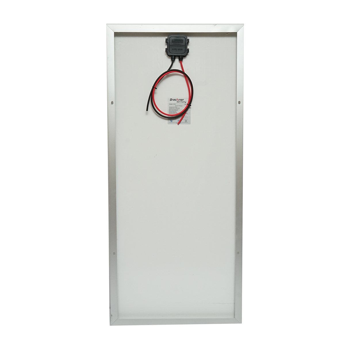 Panou solar 100W fotovoltaic monocristalin 1030x460x30mm Breckner Germany - imagine 2