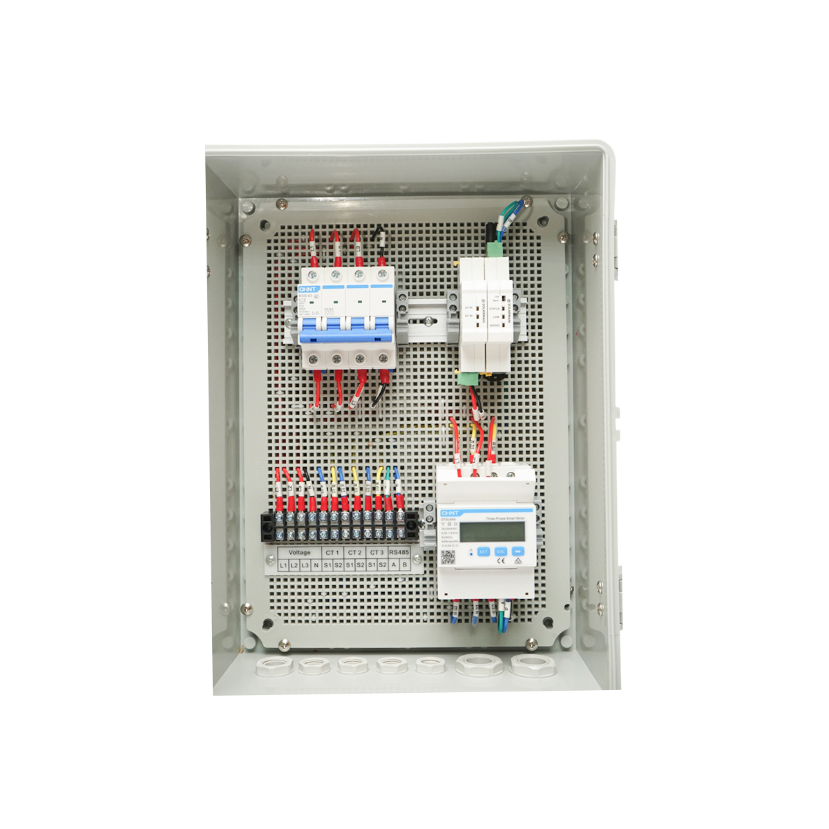 Cutie anti-reflux, monitorizare cu smart meter trifazic, IP65., 2.4G, Wi-Fi + Ethernet, RS485 - imagine 3