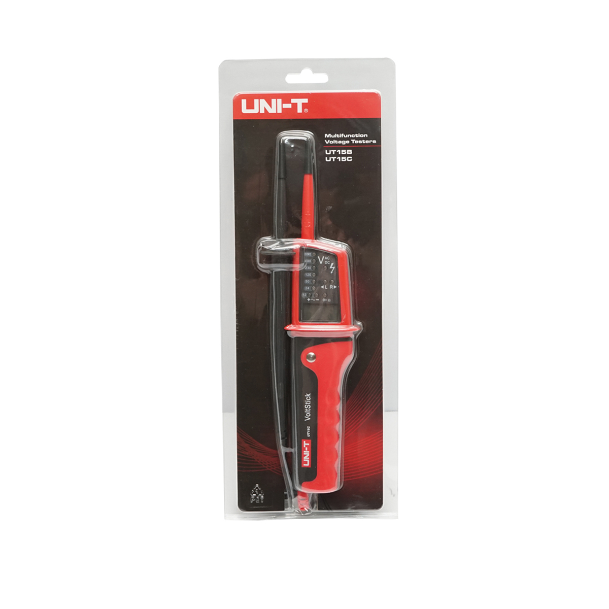 Tester tensiune AC/DC UT15C, 12-690V UNI-T - imagine 2