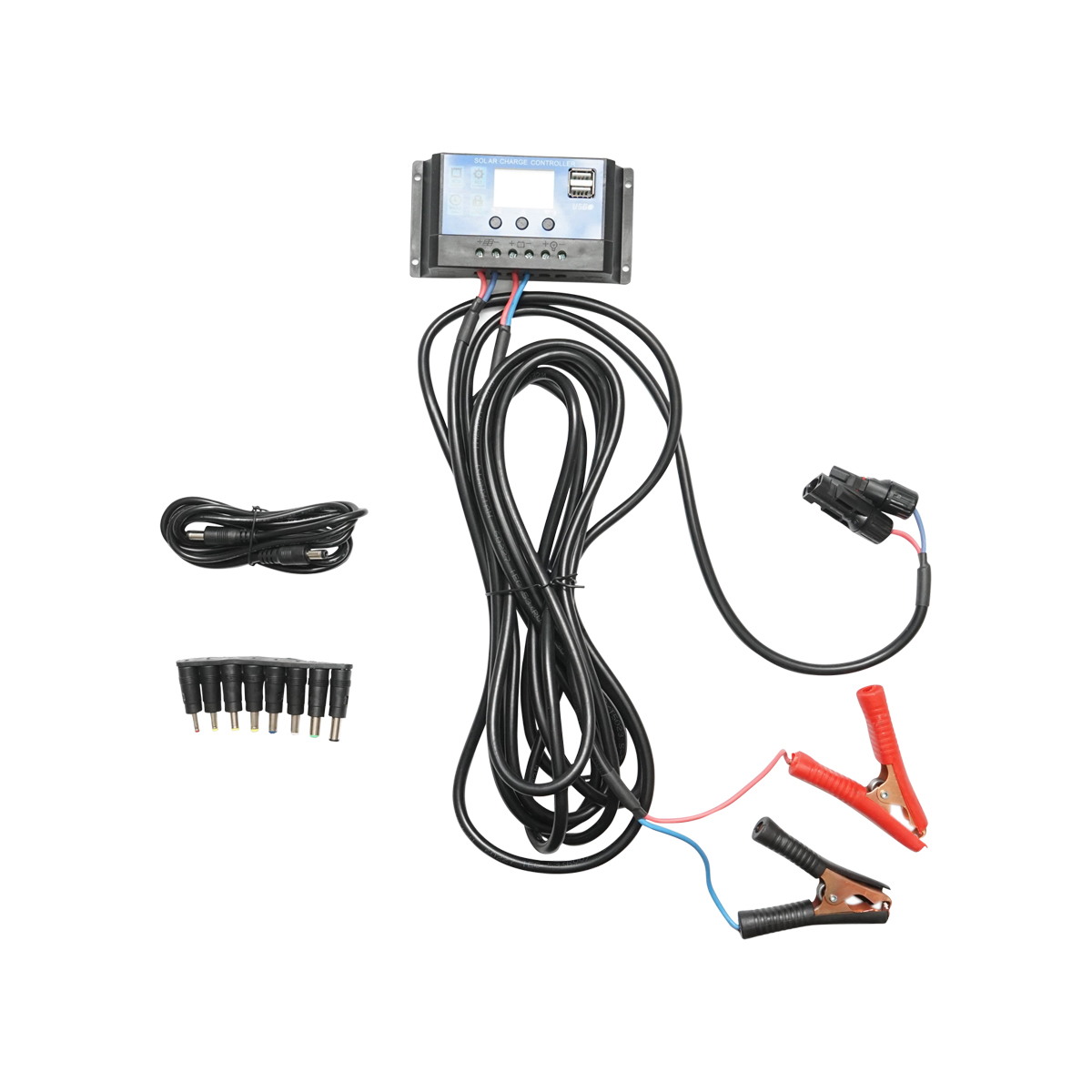 Panou solar 150W fotovoltaic monocristalin, pliabil tip valiza cu regulator de tensiune 10A, 12V/24V Breckner Germany - imagine 7