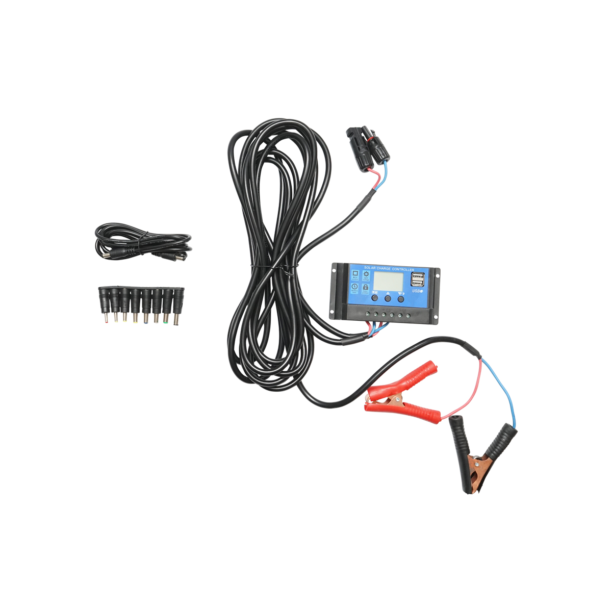 Panou solar 100W fotovoltaic monocristalin, pliabil tip valiza cu regulator de tensiune 10A, 12V/24V Breckner Germany - imagine 7