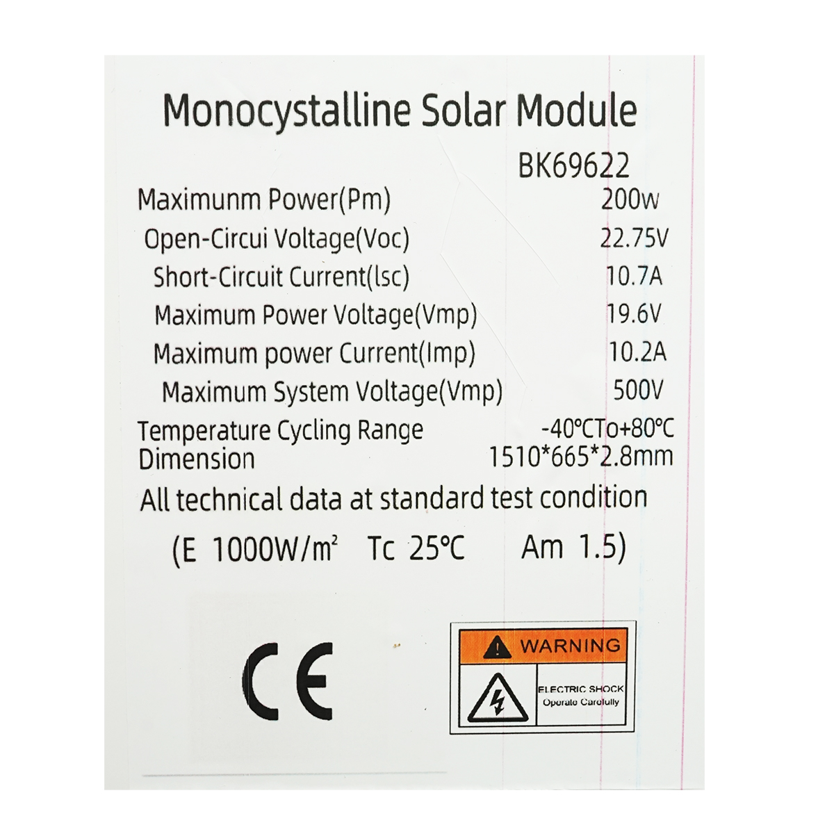 Panou solar 200W flexibil monocristalin portabil 1510x665x2.8mm Breckner Germany - imagine 5