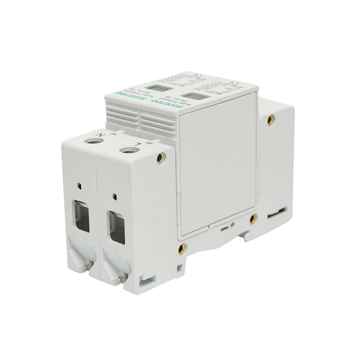 Descarcator la supratensiune cu semnalizare pentru sisteme fotovoltaice, 2P, SUP1-20, 385V Suntree - imagine 4