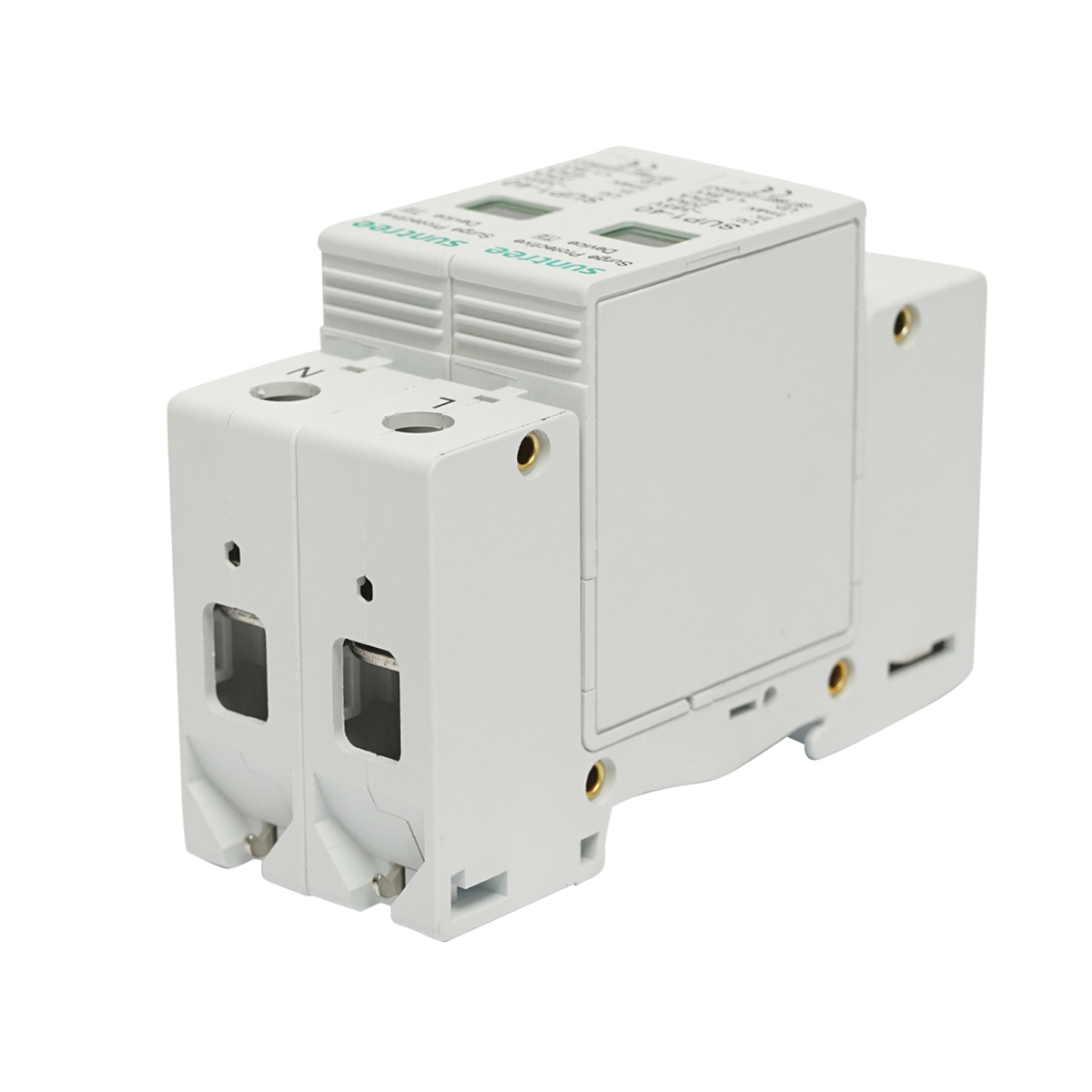 Descarcator la supratensiune cu semnalizare pentru sisteme fotovoltaice, 2P, SUP1-40, 385V Suntree - imagine 4