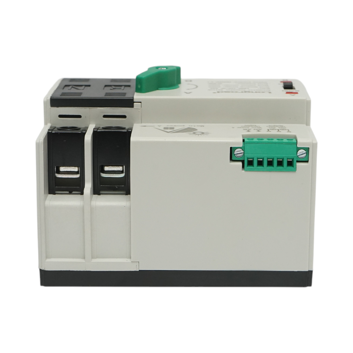 Comutator ATS 220V monofazat, separator automat de la panouri fotovoltaice la retea LRQ5-100/2P 63A Longroad - imagine 4