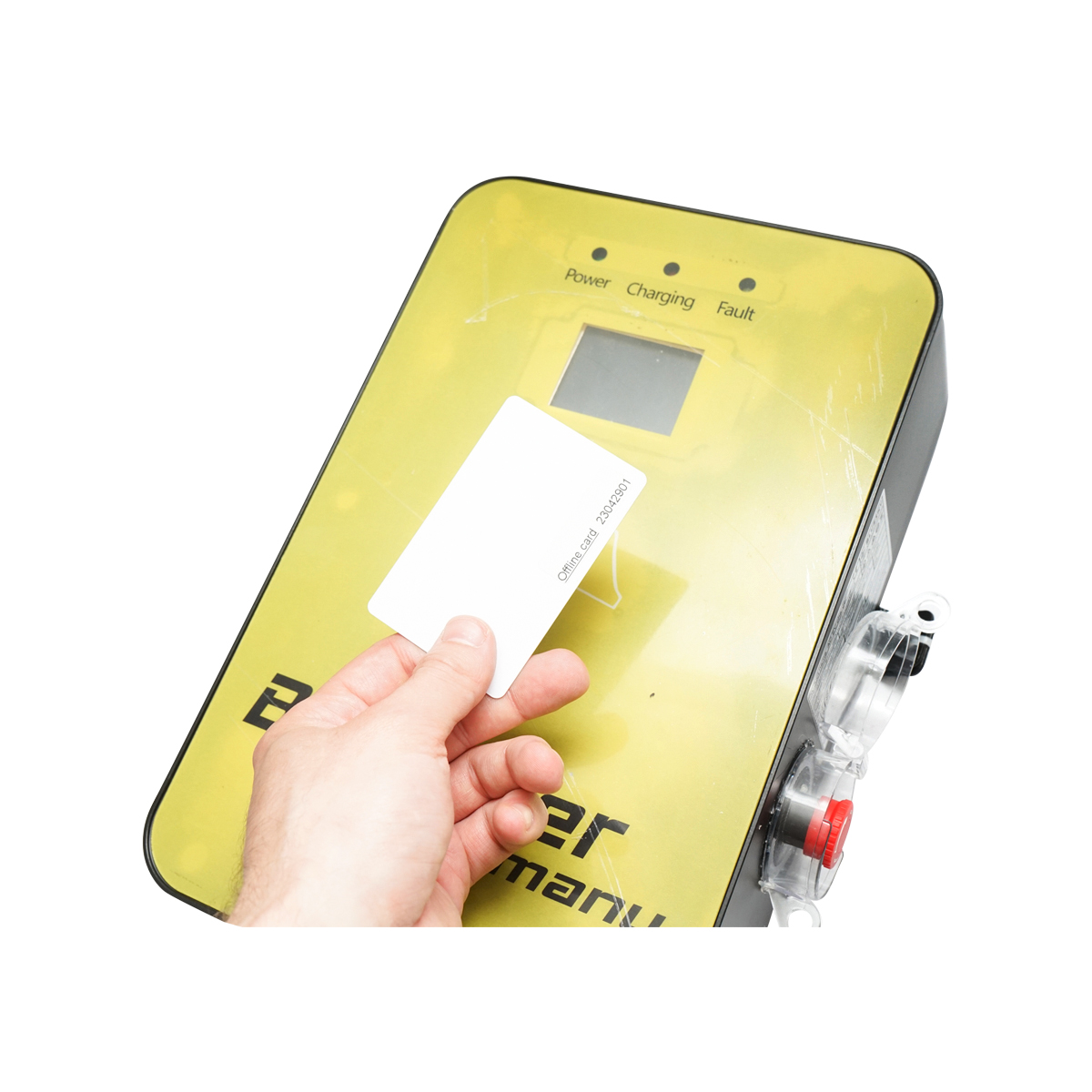 Statie de incarcare 230V, Type 2, 5M, AC 7KW, cu conector de incarcare, montaj pe perete - imagine 3