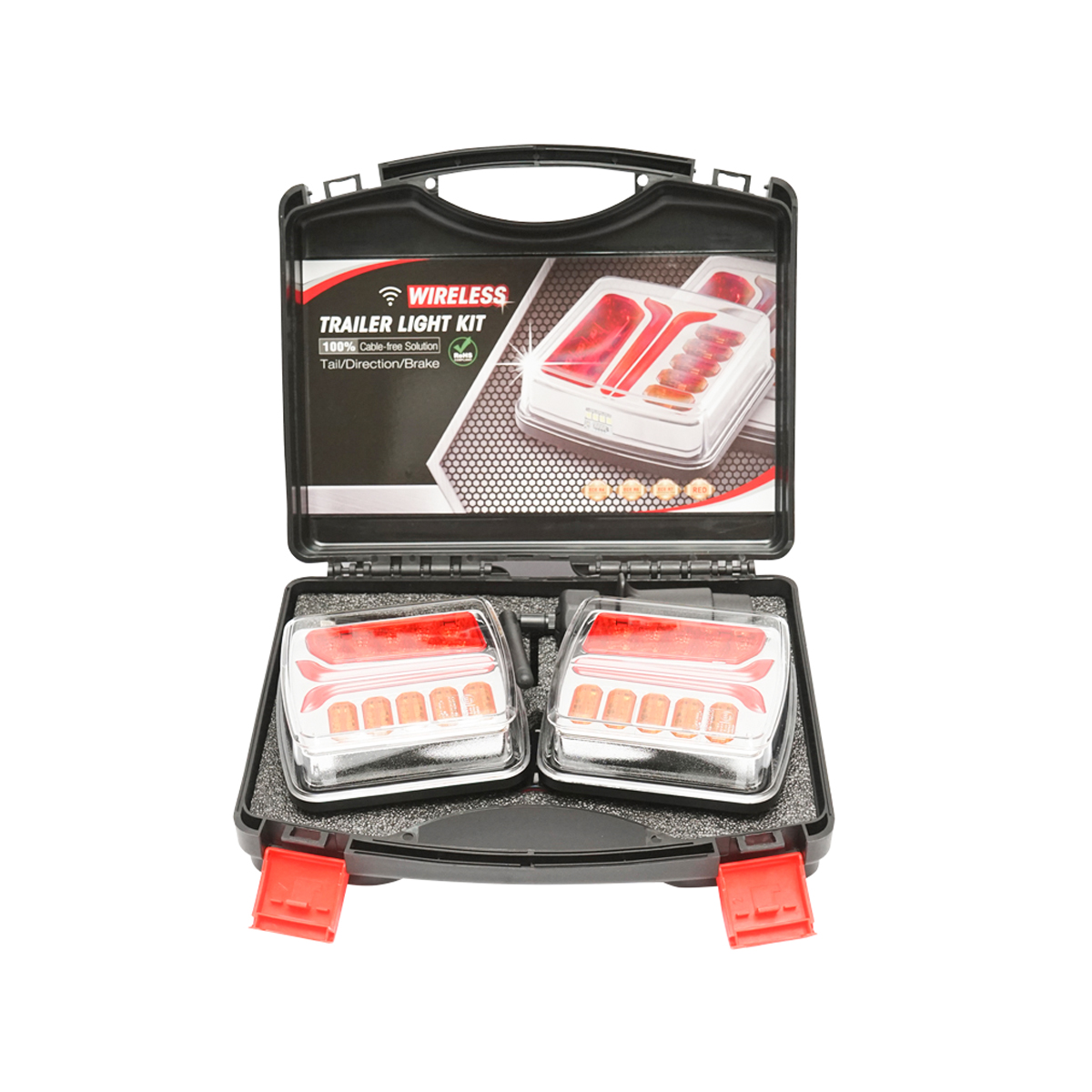 Set lampi remorca LED  12-24V cu magnet si control wireless Breckner Germany