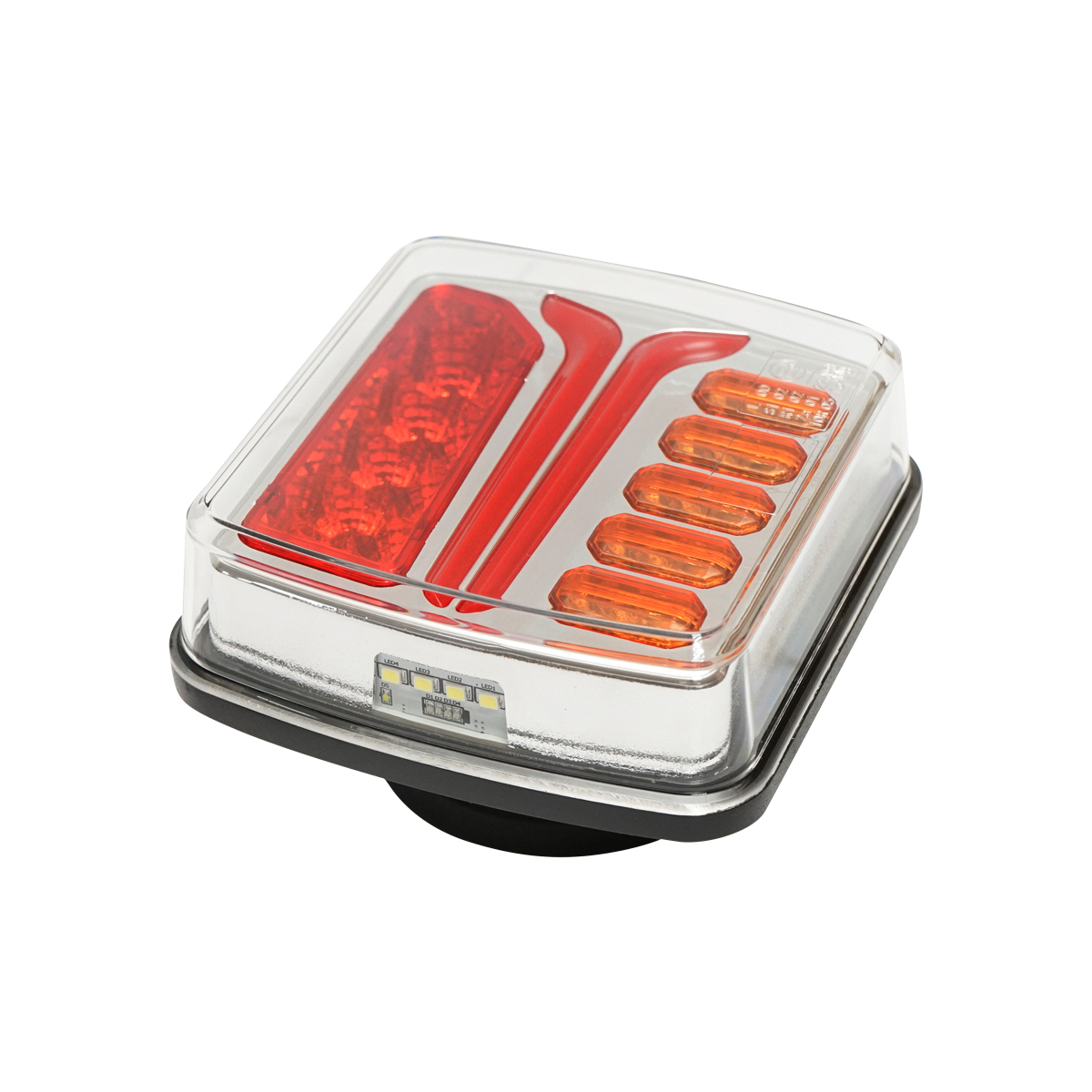 Set lampi remorca LED  12-24V cu magnet si control wireless Breckner Germany - imagine 4