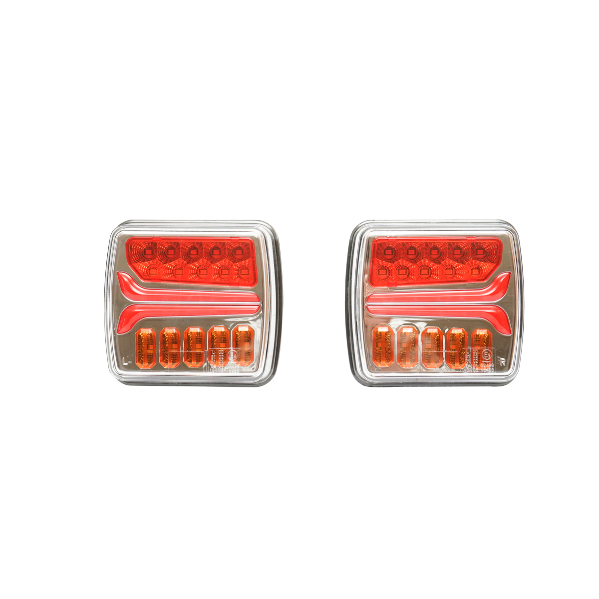 Set lampi remorca LED  12-24V cu magnet si control wireless Breckner Germany - imagine 2