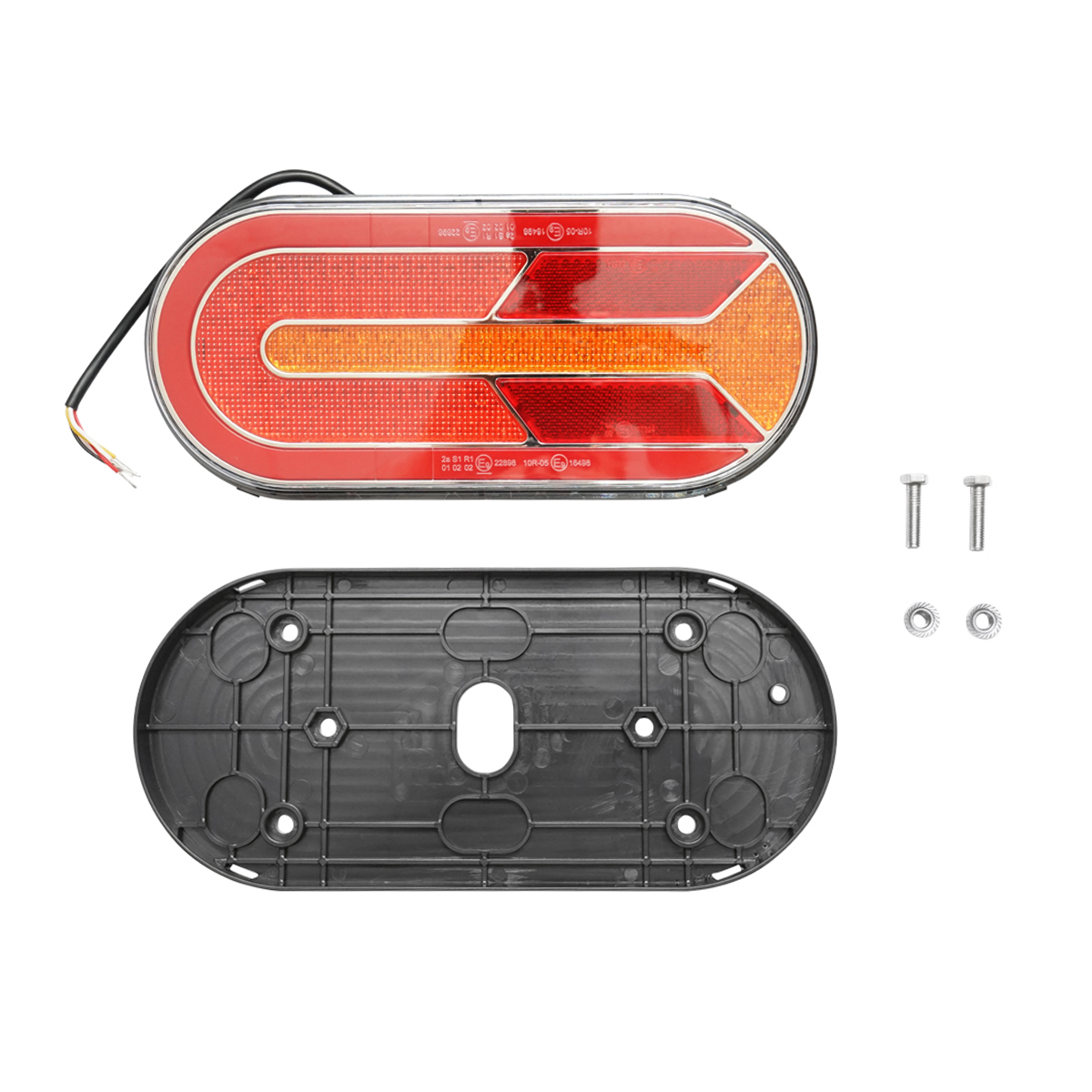 Lampa stop spate led 12-24V, 250x110x35mm Breckner Germany