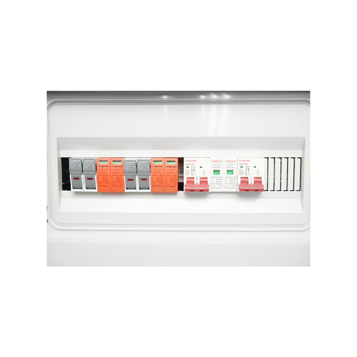 Tablou sigurante echipat DC/AC pentru sisteme fotlvotaice 3-6KW cu invertoare ON/OFF Grid prosumator - imagine 3