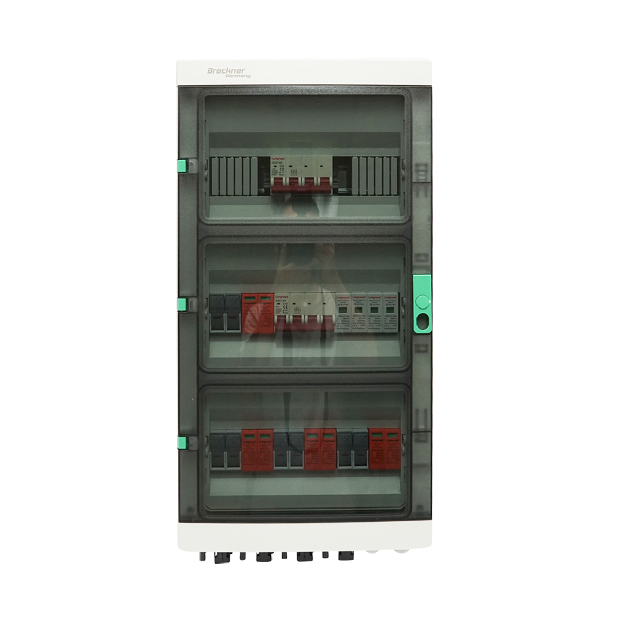 Tablou sigurante echipat DC/AC pentru sisteme fotlvotaice 10-20KW cu invertoare ON/OFF Grid prosumator - imagine 2