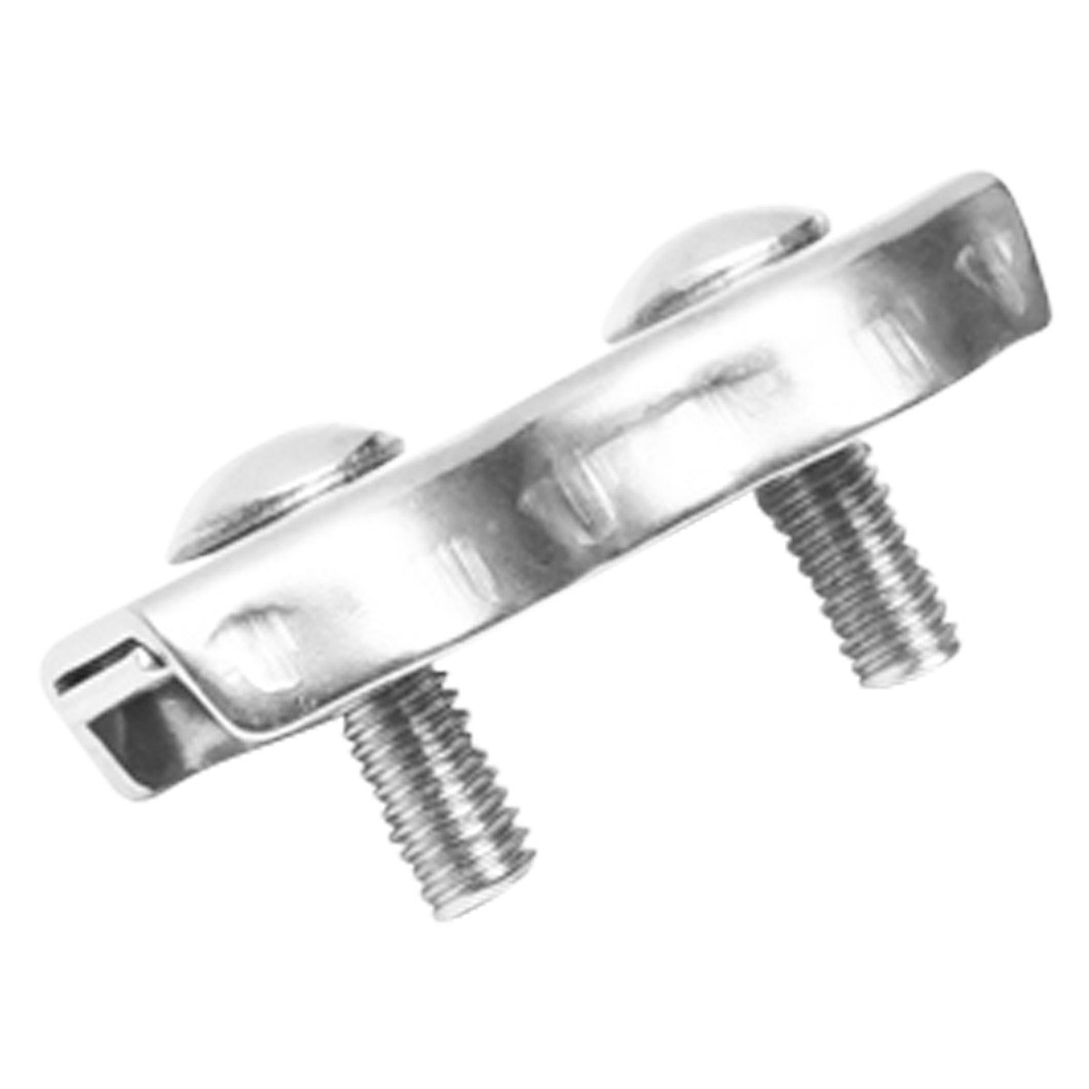 Conector fir electric galvanizat cu suruburi pentru gard electric - imagine 2