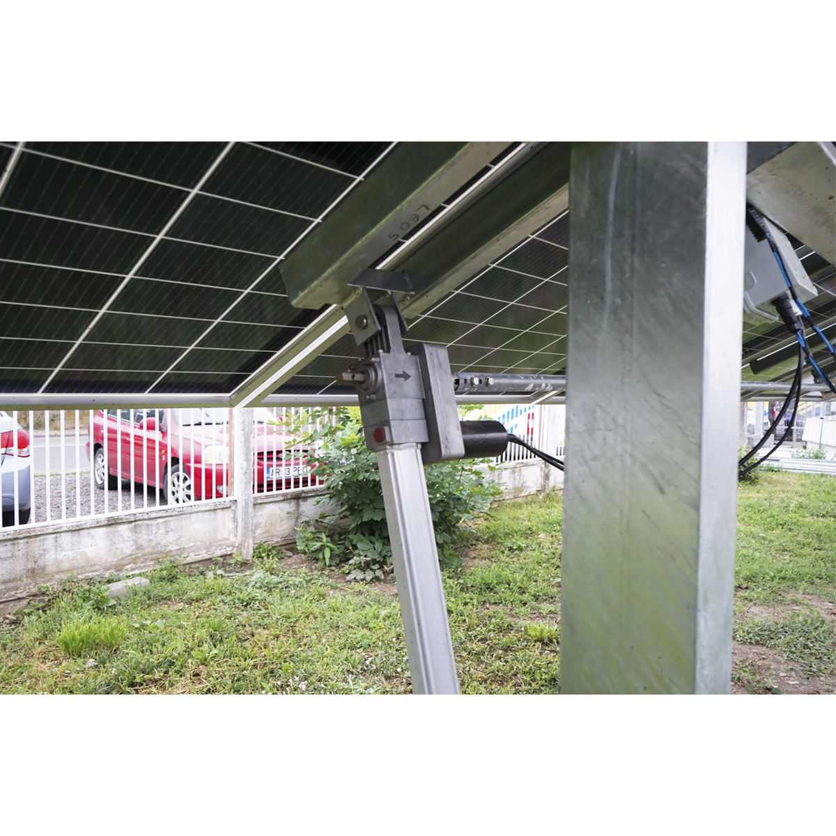 Sistem complet montare, structura tracker solar automat 14,75 KW, 1 rand Breckner Germany - imagine 5