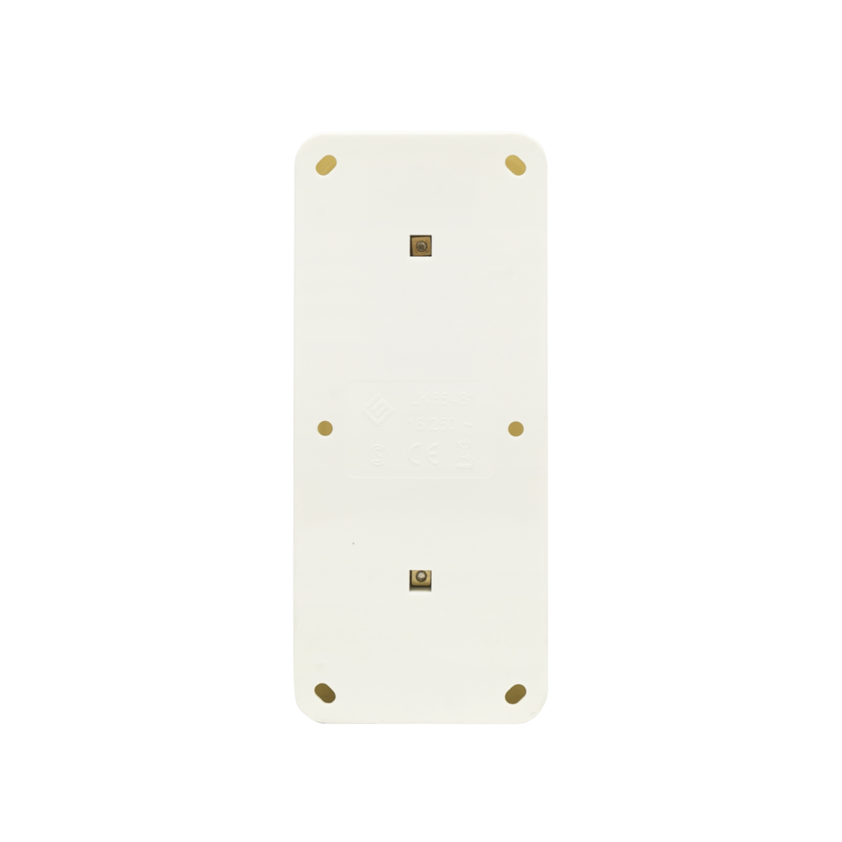 Priza Schuko cu 3 intrari, impamantare alba PT 16A, 250V aplicata cu protectie pentru copii Breckner Germany - imagine 2