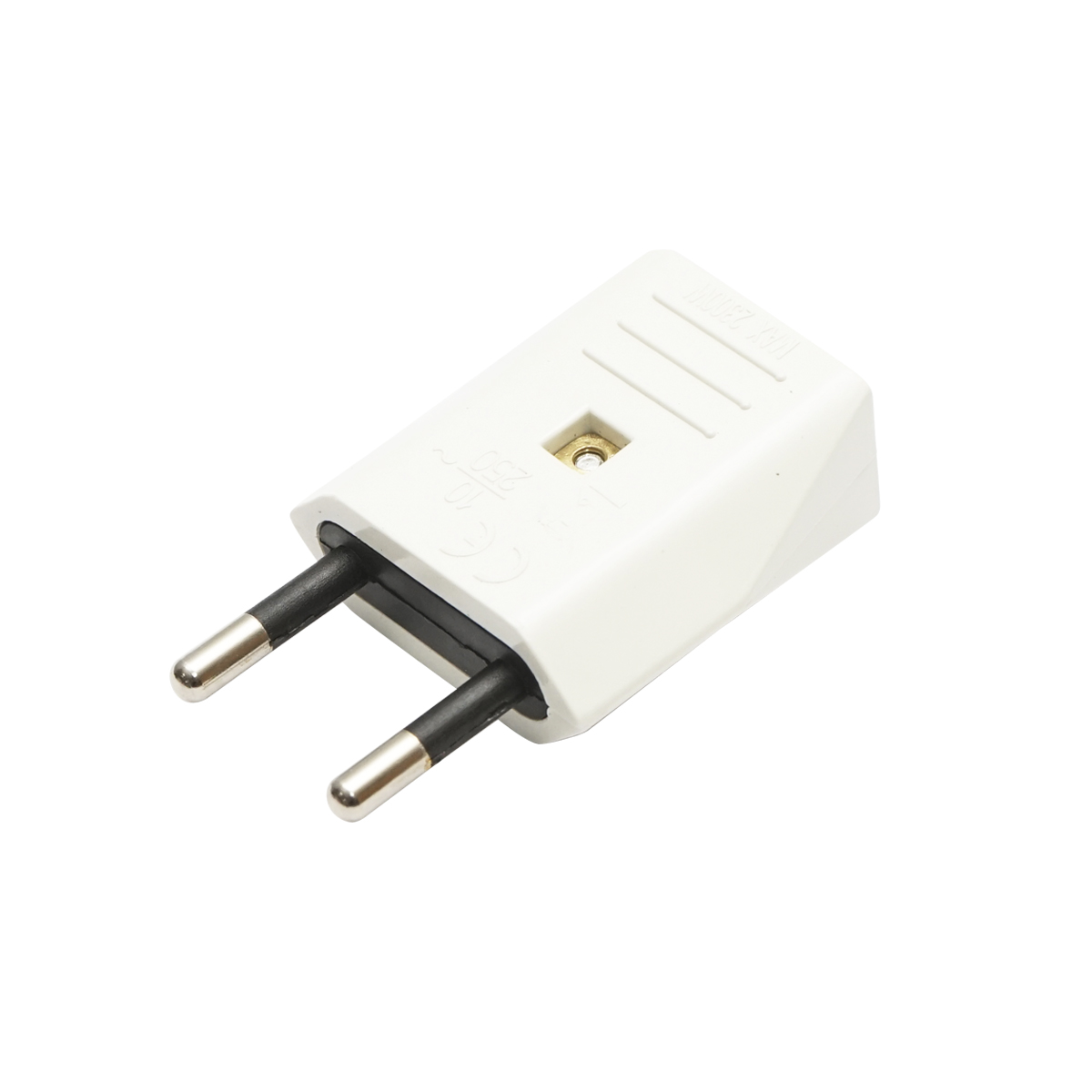 Stecher plat, ingust  10A, 250V max 2300W Breckner Germany