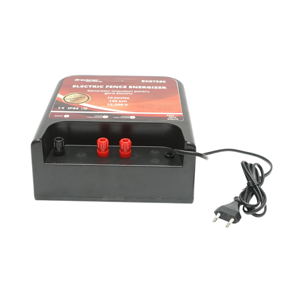 Aparat generator impulsuri 220V, 10 Joule, 140km gard electric Breckner Germany - imagine 4