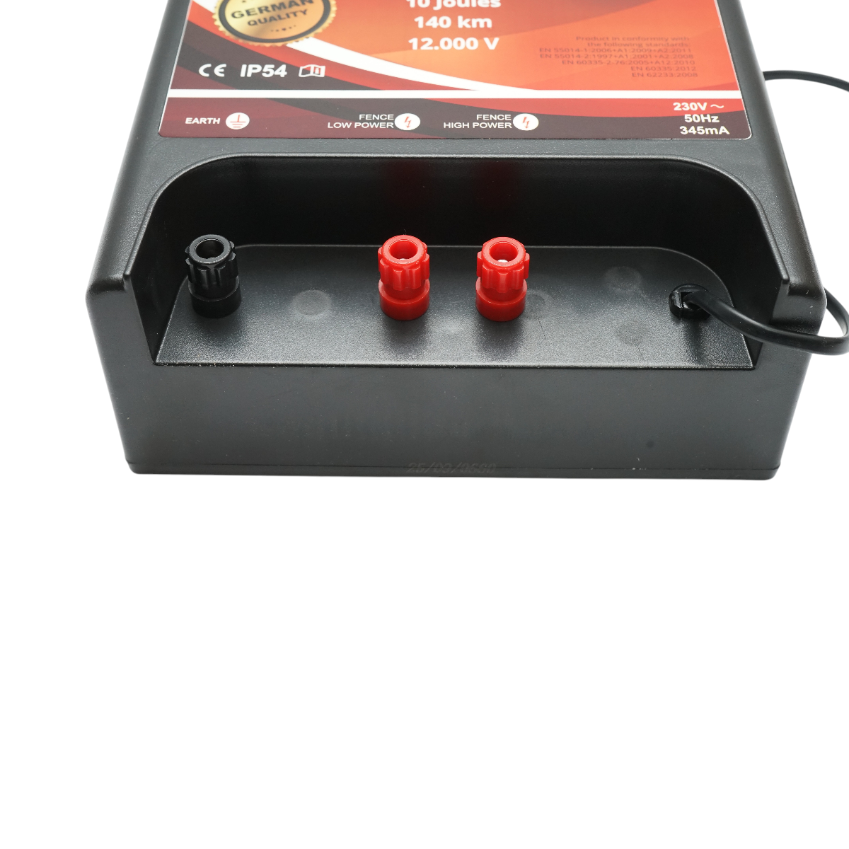 Aparat generator impulsuri 220V, 10 Joule, 140km gard electric Breckner Germany - imagine 5