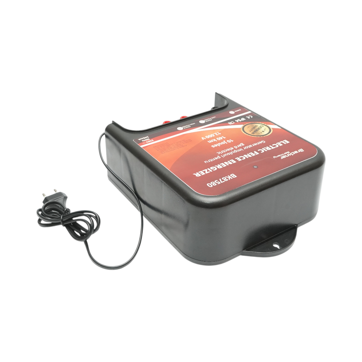 Aparat generator impulsuri 220V, 10 Joule, 140km gard electric Breckner Germany - imagine 6