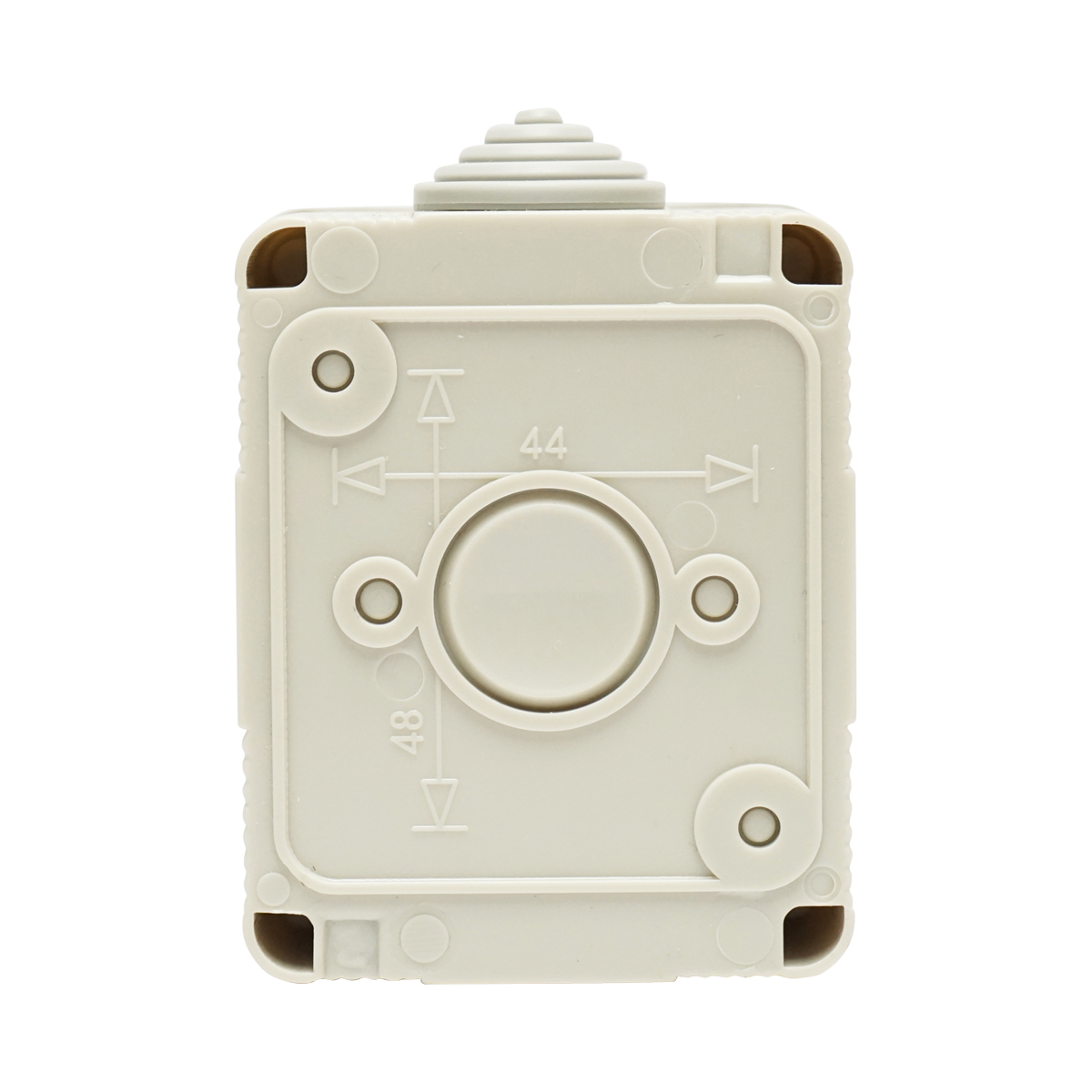 Intrerupator dublu aplicat PT de exterior IP55, 10AX, 250V Breckner Germany - imagine 2