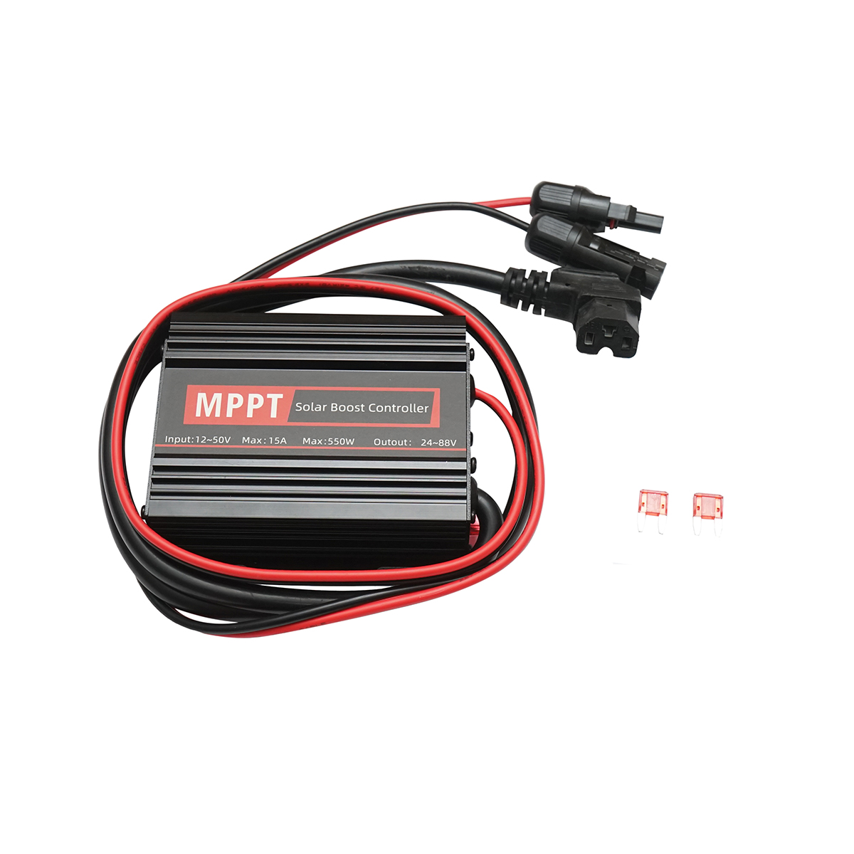 Kit incarcare triciclu electric cu panou solar fotovoltaic 200W si controler MPPT 12A, 12-50V Breckner Germany - imagine 4