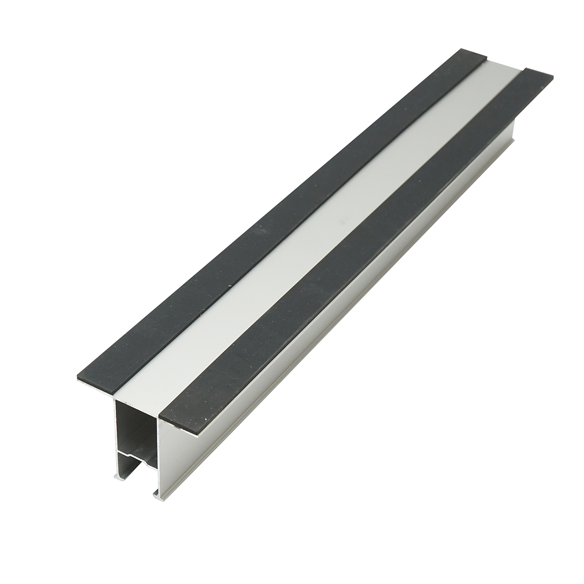 Suport bara 385x50mm profil H cu suruburi si garnitura EPDM pentru prinderi panouri solare fotovoltaice, sistem A, 20mm - imagine 4