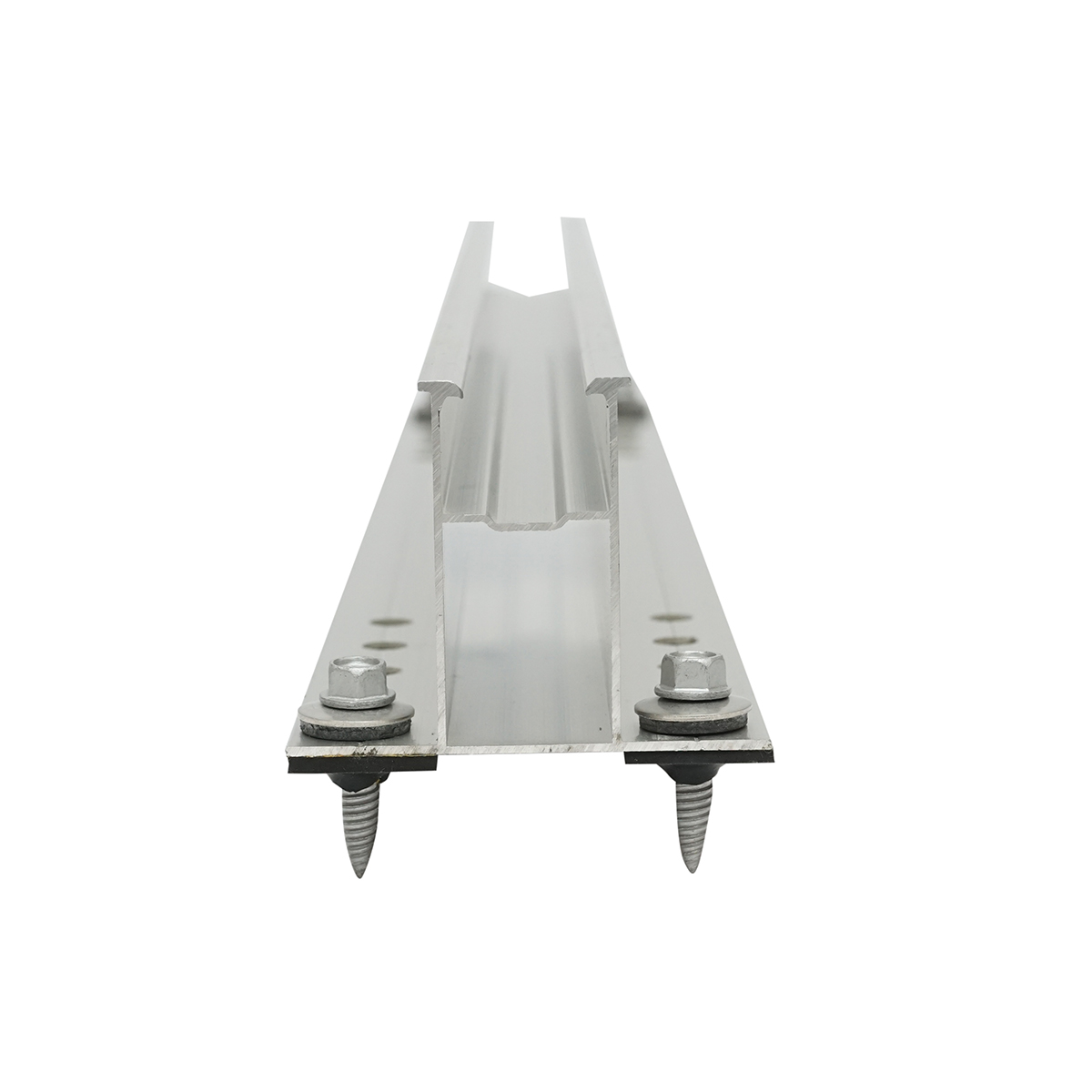 Suport bara 385x50mm profil H cu suruburi si garnitura EPDM pentru prinderi panouri solare fotovoltaice, sistem A, 20mm - imagine 2