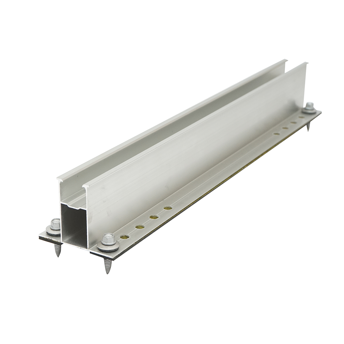 Suport bara 385x50mm profil H cu suruburi si garnitura EPDM pentru prinderi panouri solare fotovoltaice, sistem A, 20mm