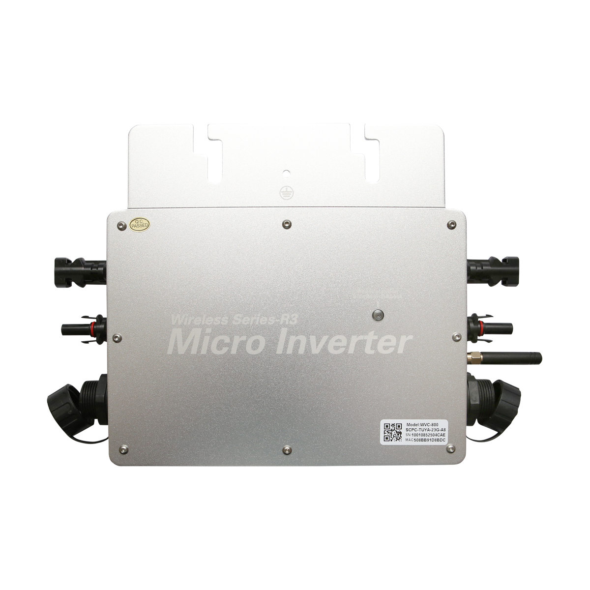 Microinvertor pentru panouri solare fotvoltaice 800W, 230V, WiFi, IP65, MPPT - imagine 2