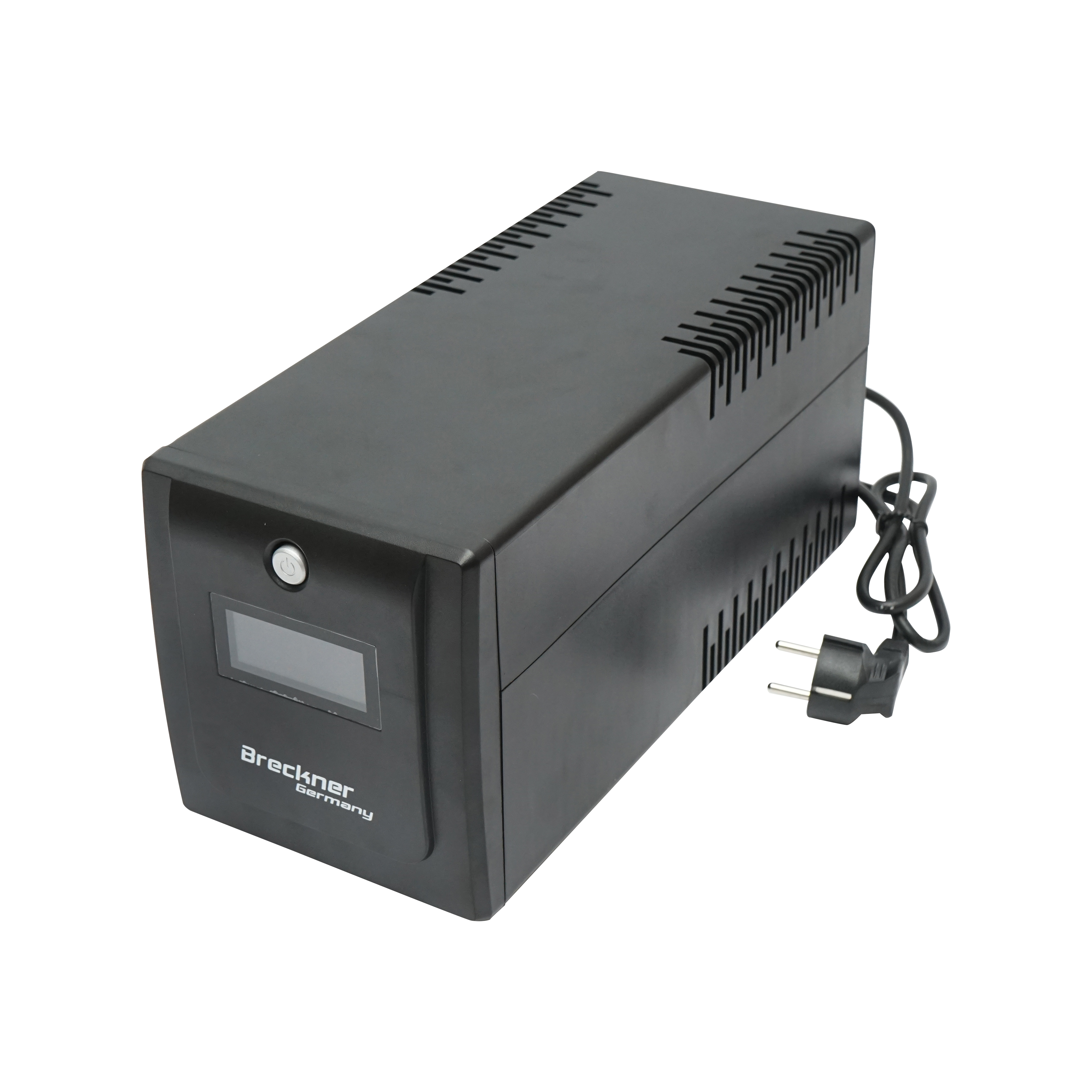 UPS 1000VA/600W cu baterii 2x7.5Ah si 4 prize schuko, LCD, USB Breckner Germany - imagine 5