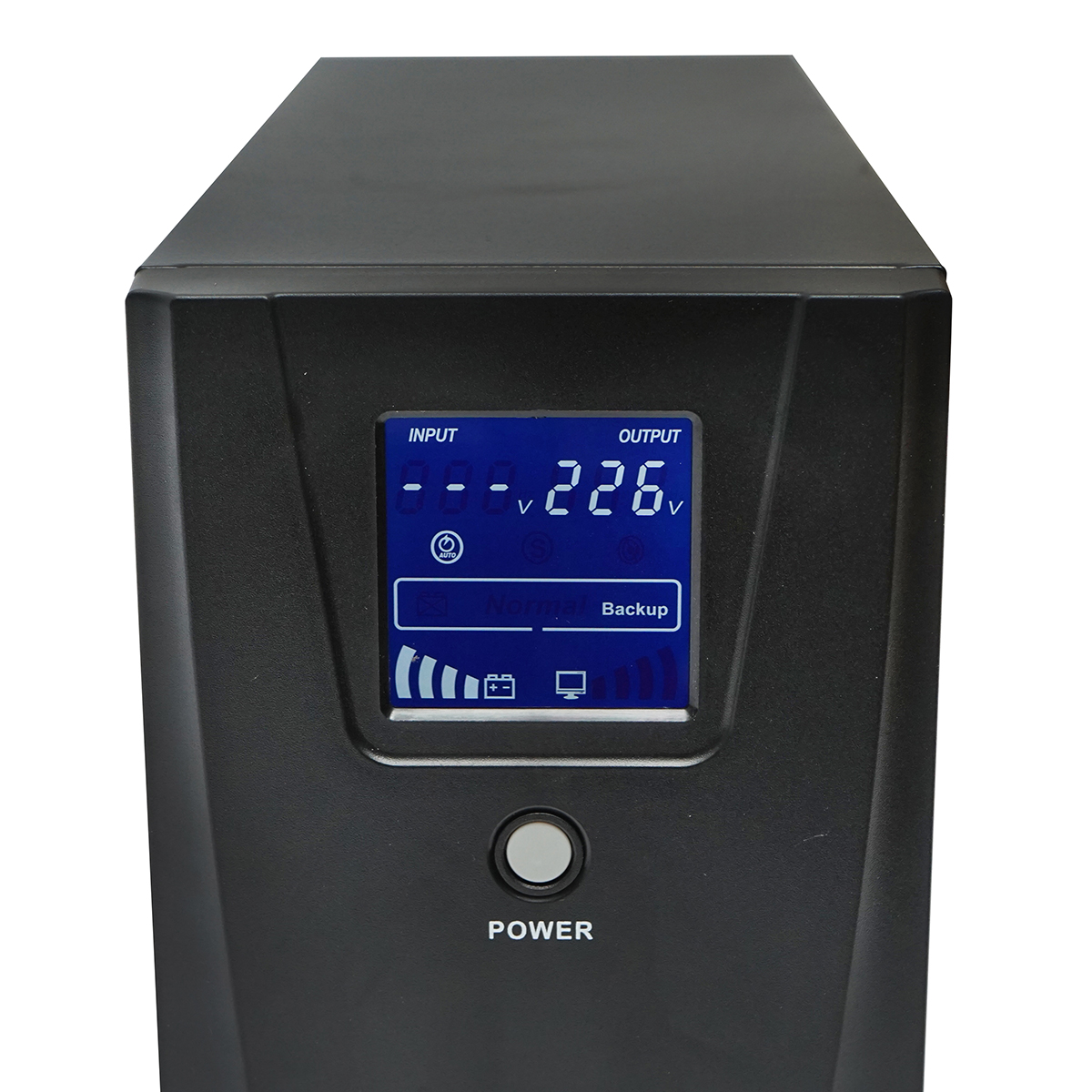 UPS 2000VA/1200W cu baterii 2x9Ah si 2 prize shuko, LCD, USB, AVR Breckner Germany - imagine 5