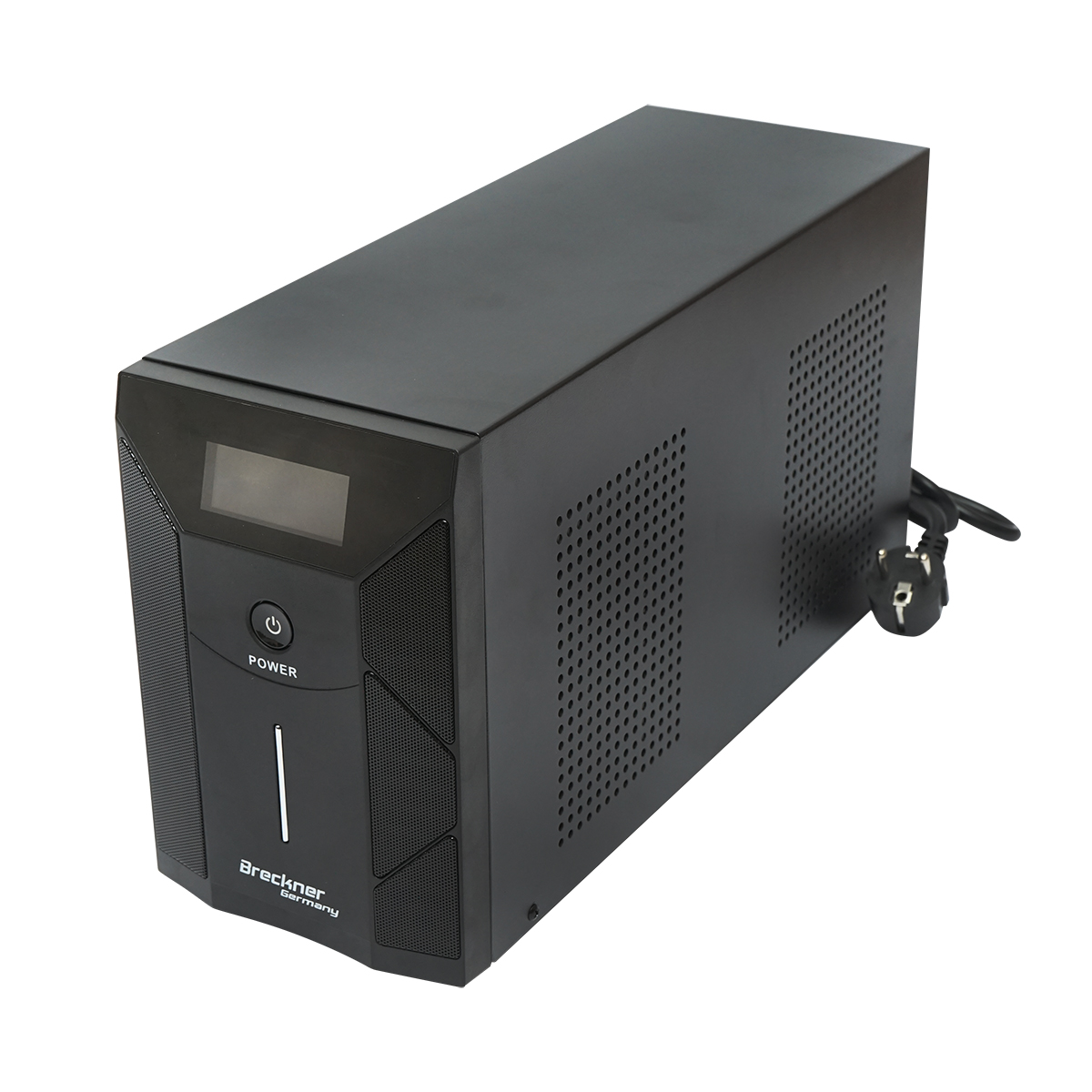 UPS 3000VA/1800W cu baterii 4x9Ah si 3 prize shuko, LCD, USB, AVR Breckner Germany - imagine 5