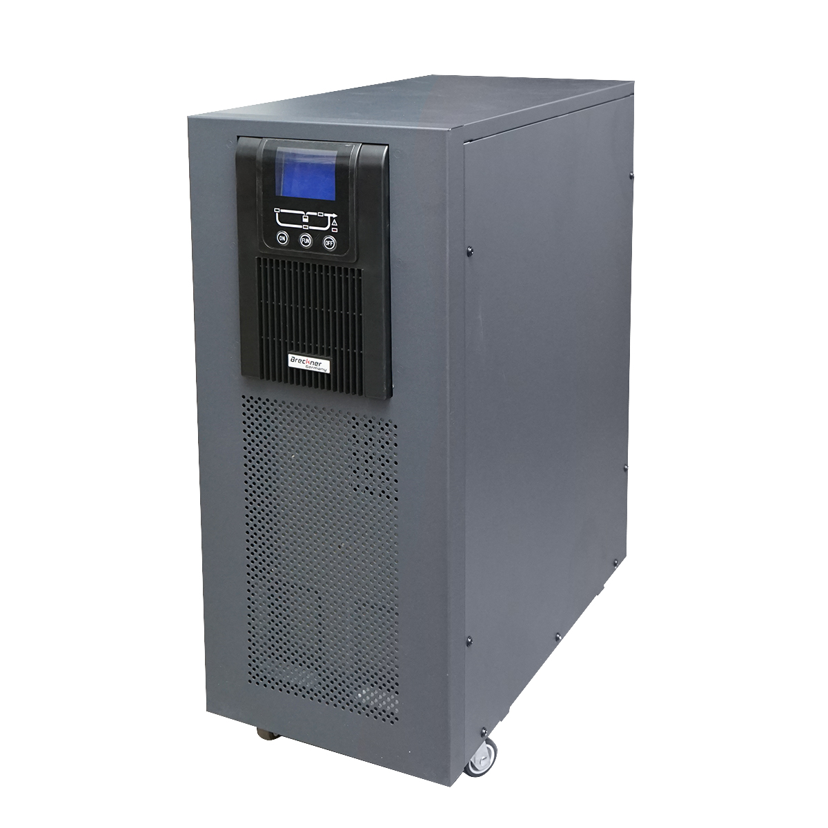 UPS monofazic 10KVA/10KW cu baterii 16x9Ah LCD, USB, AVR Breckner Germany - imagine 2