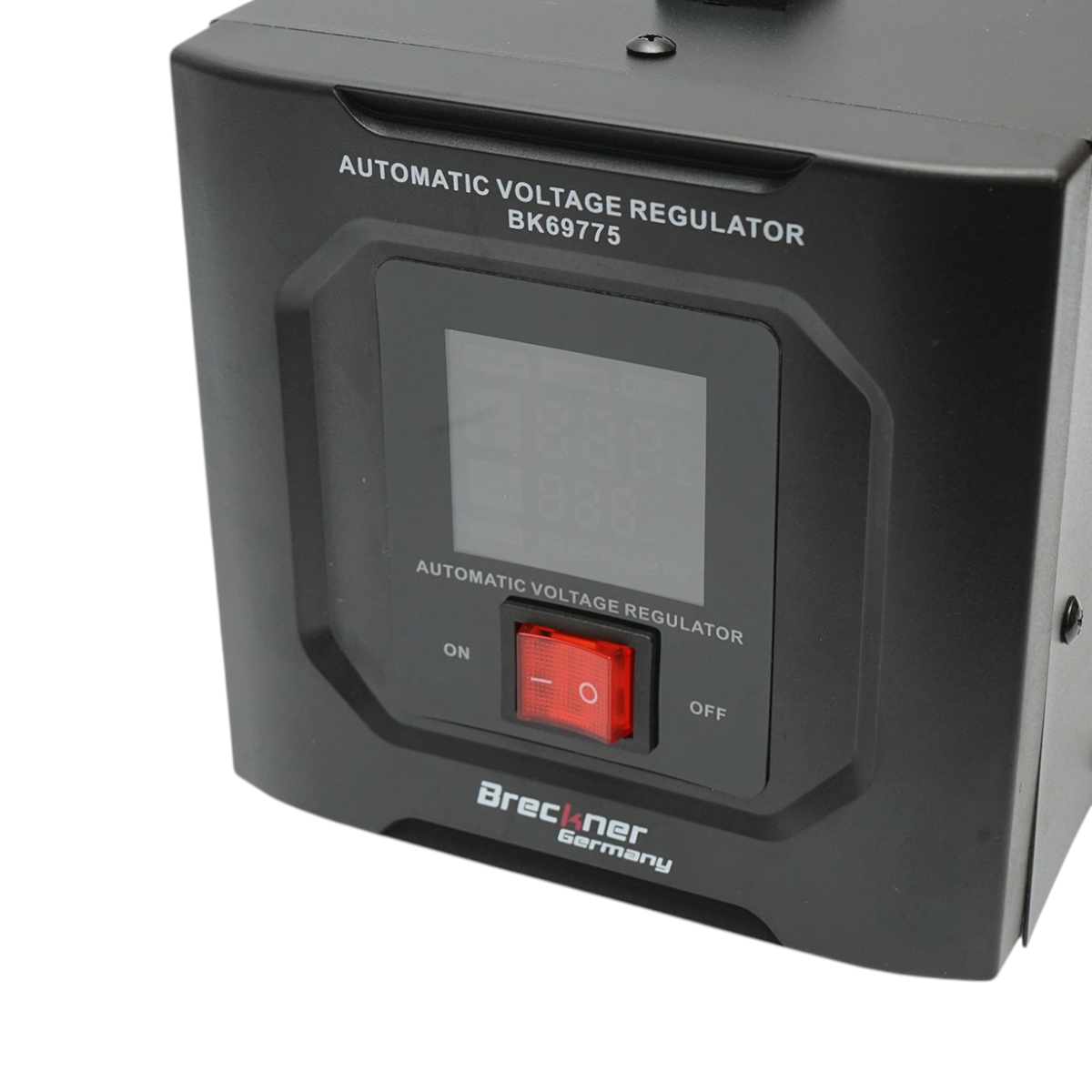 Stabilizator automat de tensiune 500VA, 300W, 140-250VAC cu releu monofazat, 1 priza Schuko 230V, afisaj LCD Breckner Germany - imagine 8