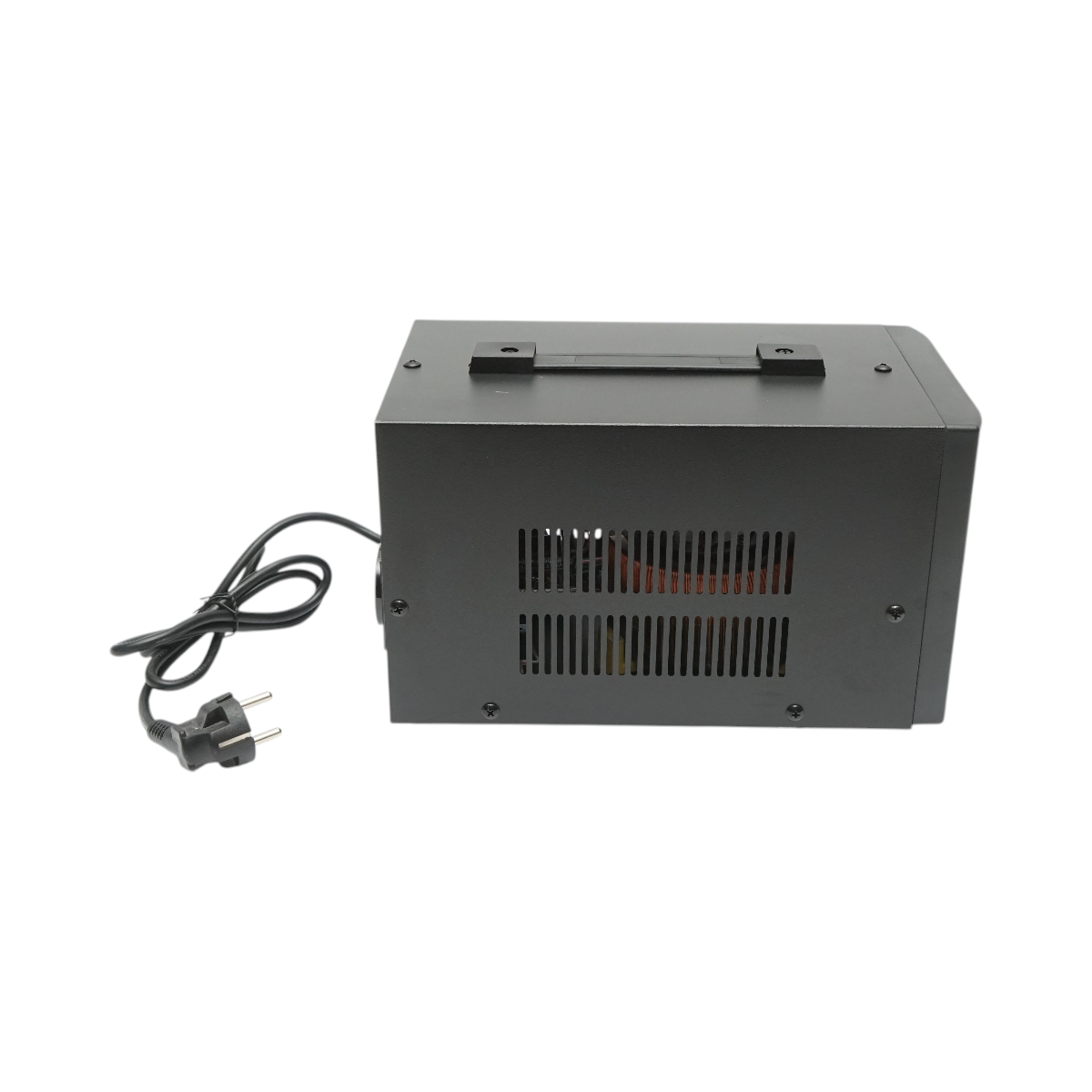 Stabilizator automat de tensiune 500VA, 300W, 140-250VAC cu releu monofazat, 1 priza Schuko 230V, afisaj LCD Breckner Germany - imagine 5