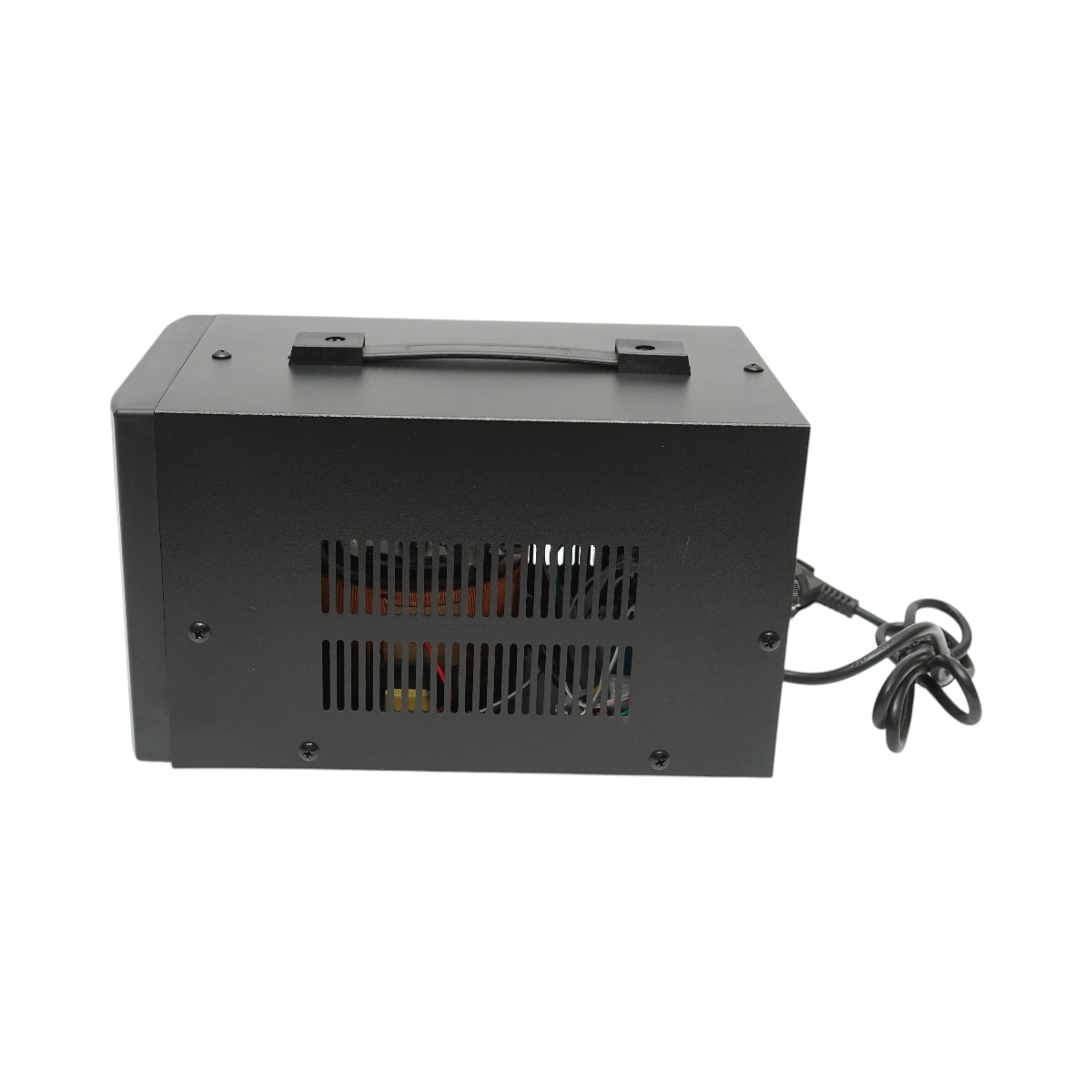 Stabilizator automat de tensiune 500VA, 300W, 140-250VAC cu releu monofazat, 1 priza Schuko 230V, afisaj LCD Breckner Germany - imagine 2