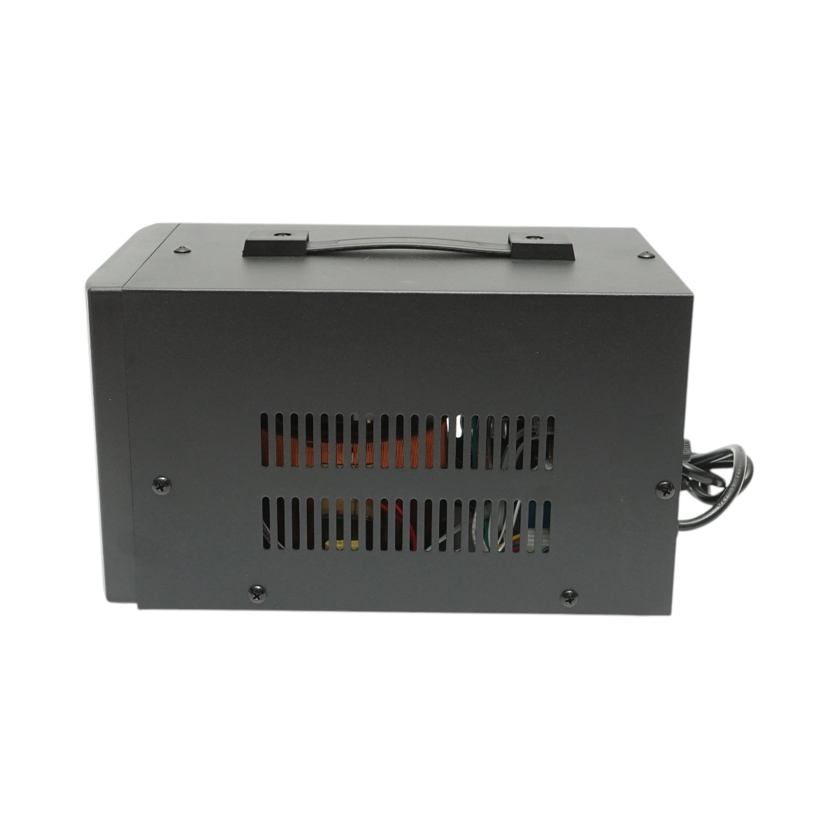 Stabilizator automat de tensiune 1000VA, 600W, 140-250VAC cu releu monofazat, 1 priza Schuko 230V, afisaj LCD Breckner Germany - imagine 2