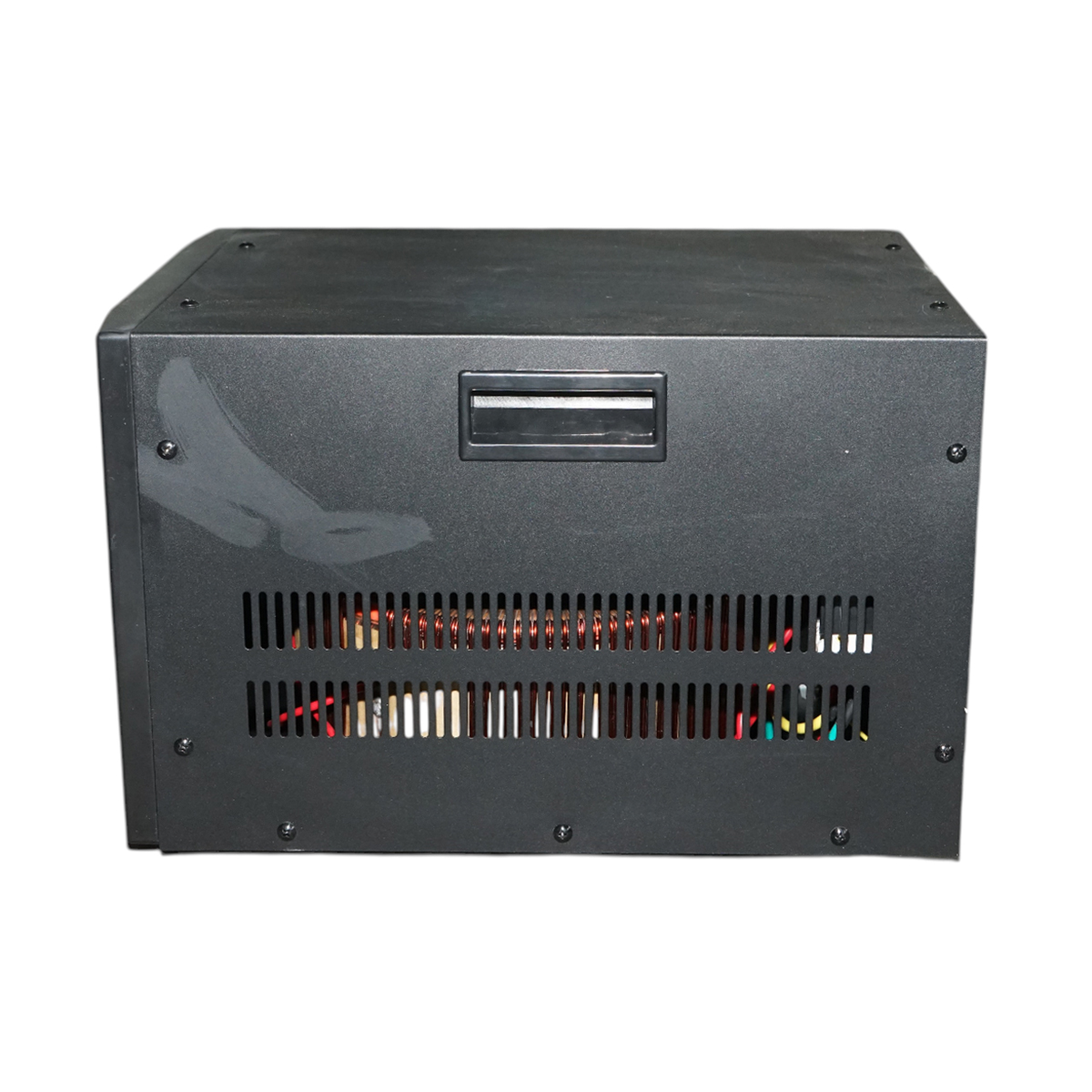 Stabilizator automat de tensiune 10KVA, 8000W, 140-250VAC cu releu monofazat, bypass, conexiune borne, afisaj LCD Breckner Germany - imagine 2