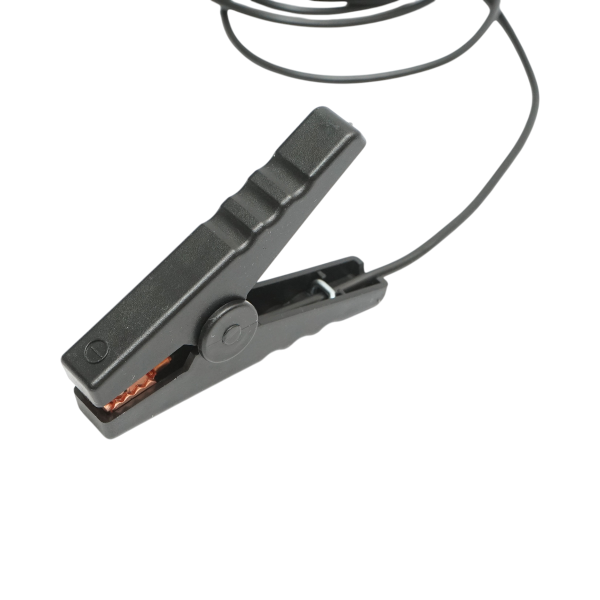 Cablu de racordare cu clema crocodil negru pentru gard electric - imagine 3