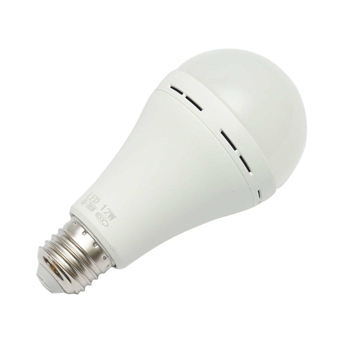 Bec LED 12W, 220V, E27, lumina rece 6500K, emergenta cu sistem de avarie si baterie reincarcabila 1200mah - imagine 2