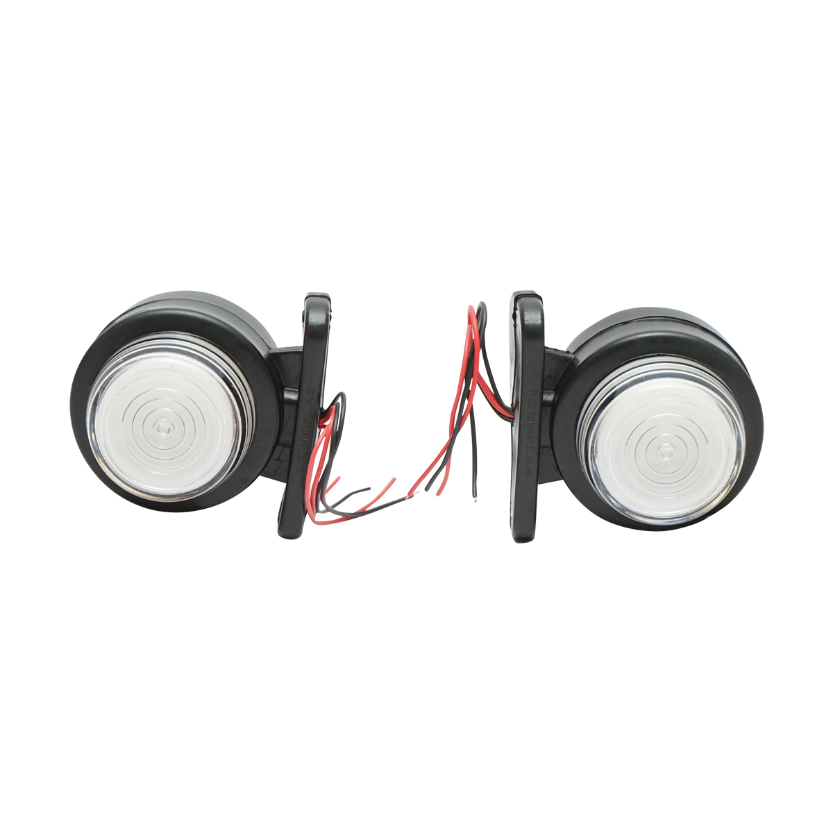 Lampa gabarit laterale LED NEON rosu-alb 12V-24V Breckner Germany - imagine 2