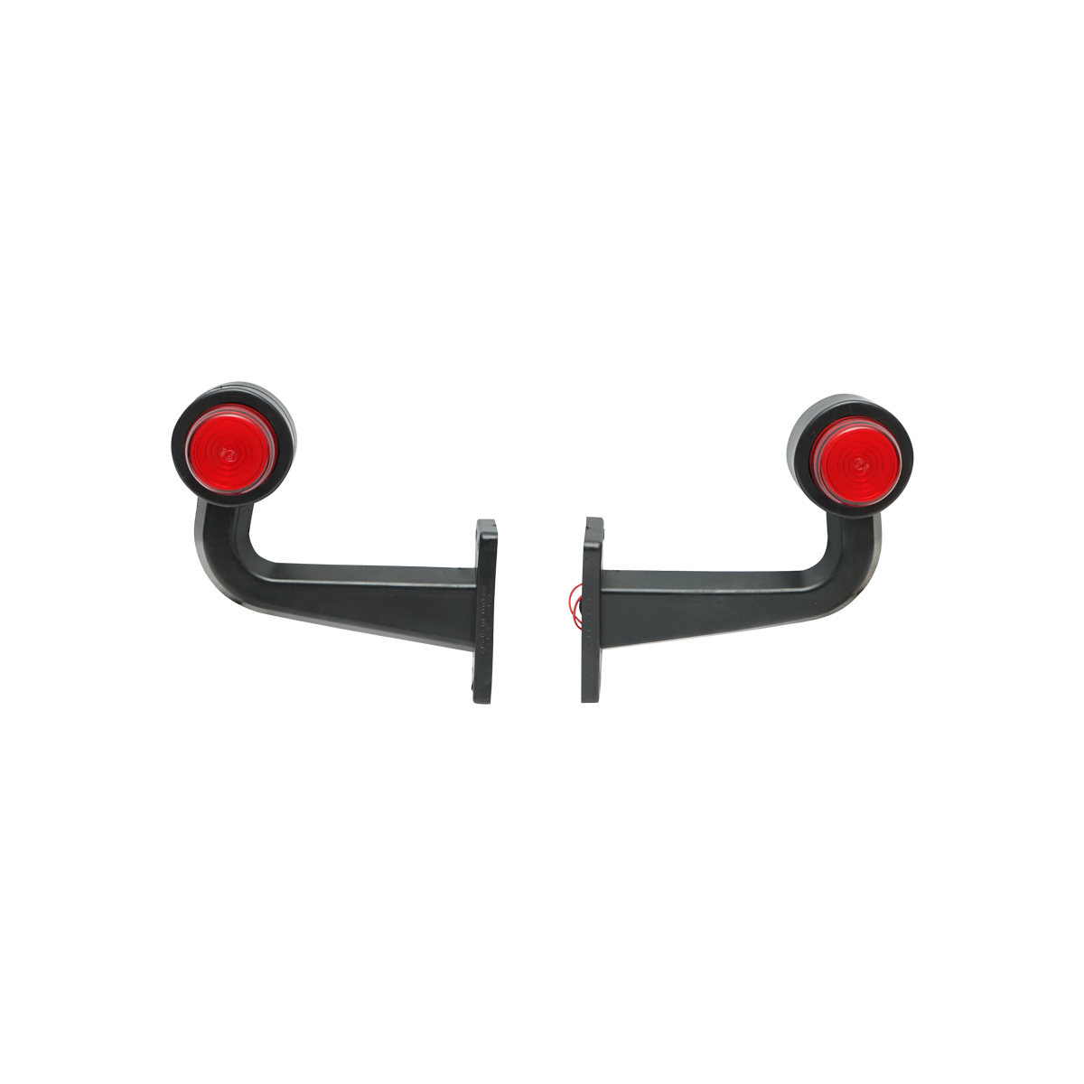 SET Lampa gabarit laterale LED NEON rosu-alb 12V-24V Breckner Germany - imagine 2