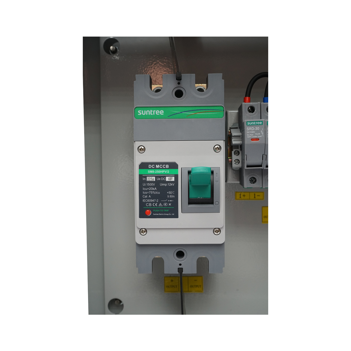 Tablou sigurante echipat DC/AC pentru sistem 220V, 3-6KW cu invertoare seria SY OFF Grid - imagine 7