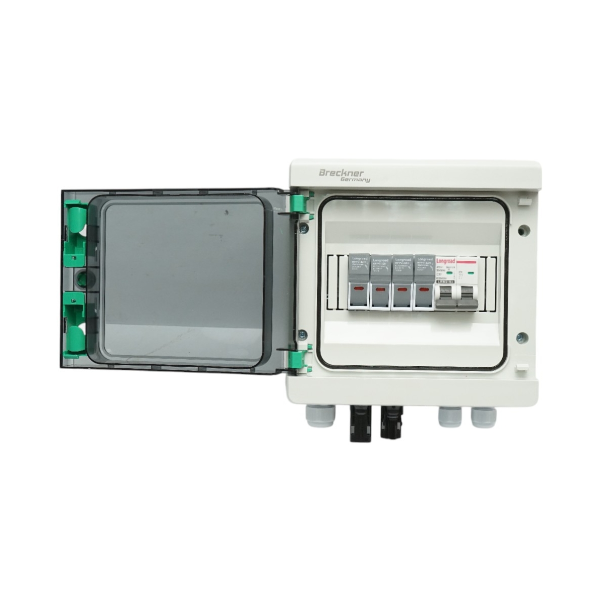 Tablou sigurante 8 module, echipat monofazat pentru sisteme 3-6KW Breckner Germany