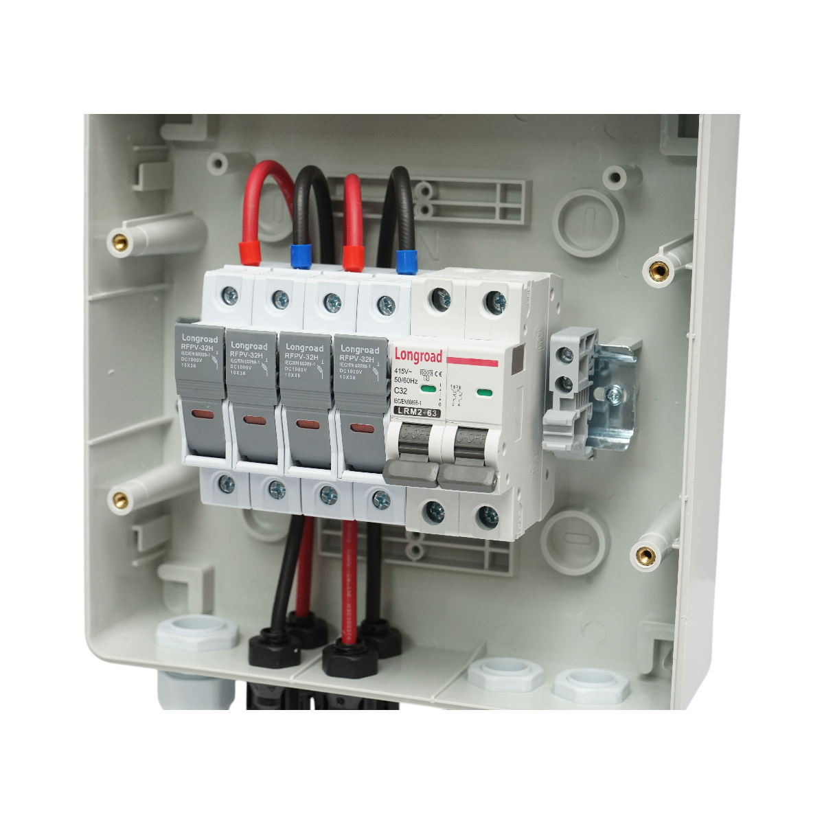 Tablou sigurante 8 module, echipat monofazat pentru sisteme 3-6KW Breckner Germany - imagine 6