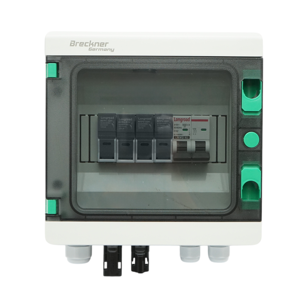 Tablou sigurante 8 module, echipat monofazat pentru sisteme 3-6KW Breckner Germany - imagine 2