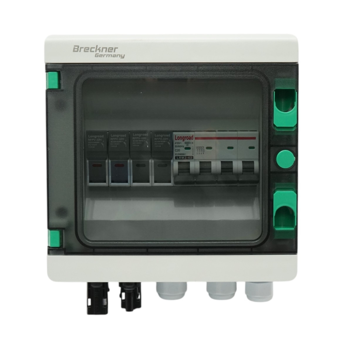 Tablou sigurante 8 module, echipat trifazat pentru sisteme 5-10KW Breckner Germany - imagine 2