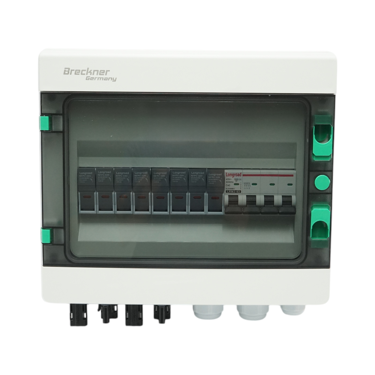Tablou sigurante echipat trifazat 12 module pentru sisteme fotovoltaice 10-20kW Breckner Germany - imagine 2