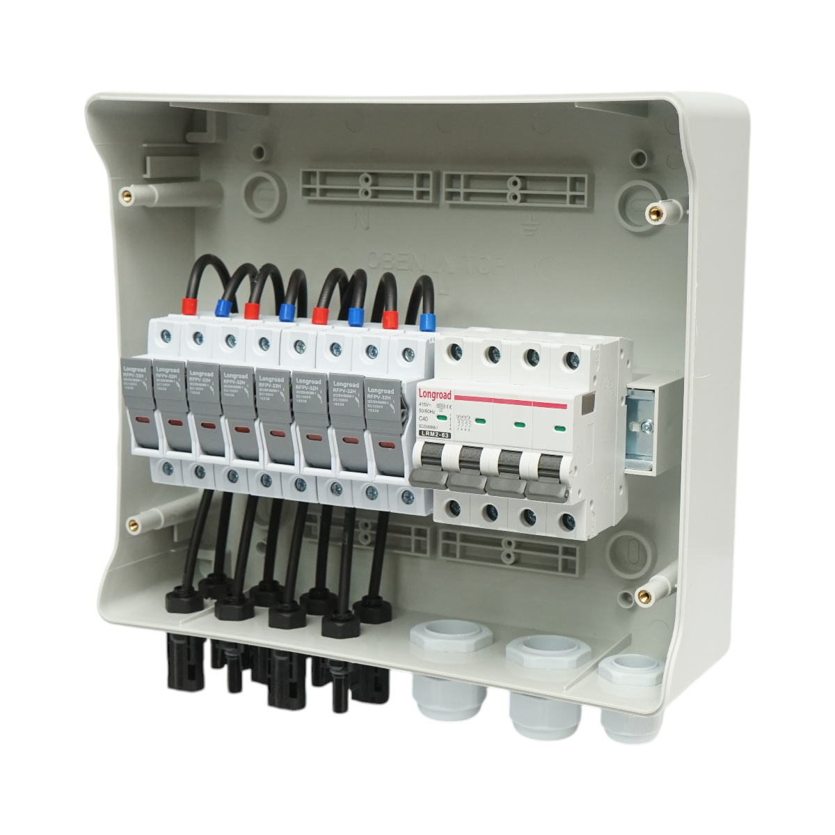 Tablou sigurante echipat trifazat 12 module pentru sisteme fotovoltaice 10-20kW Breckner Germany - imagine 6