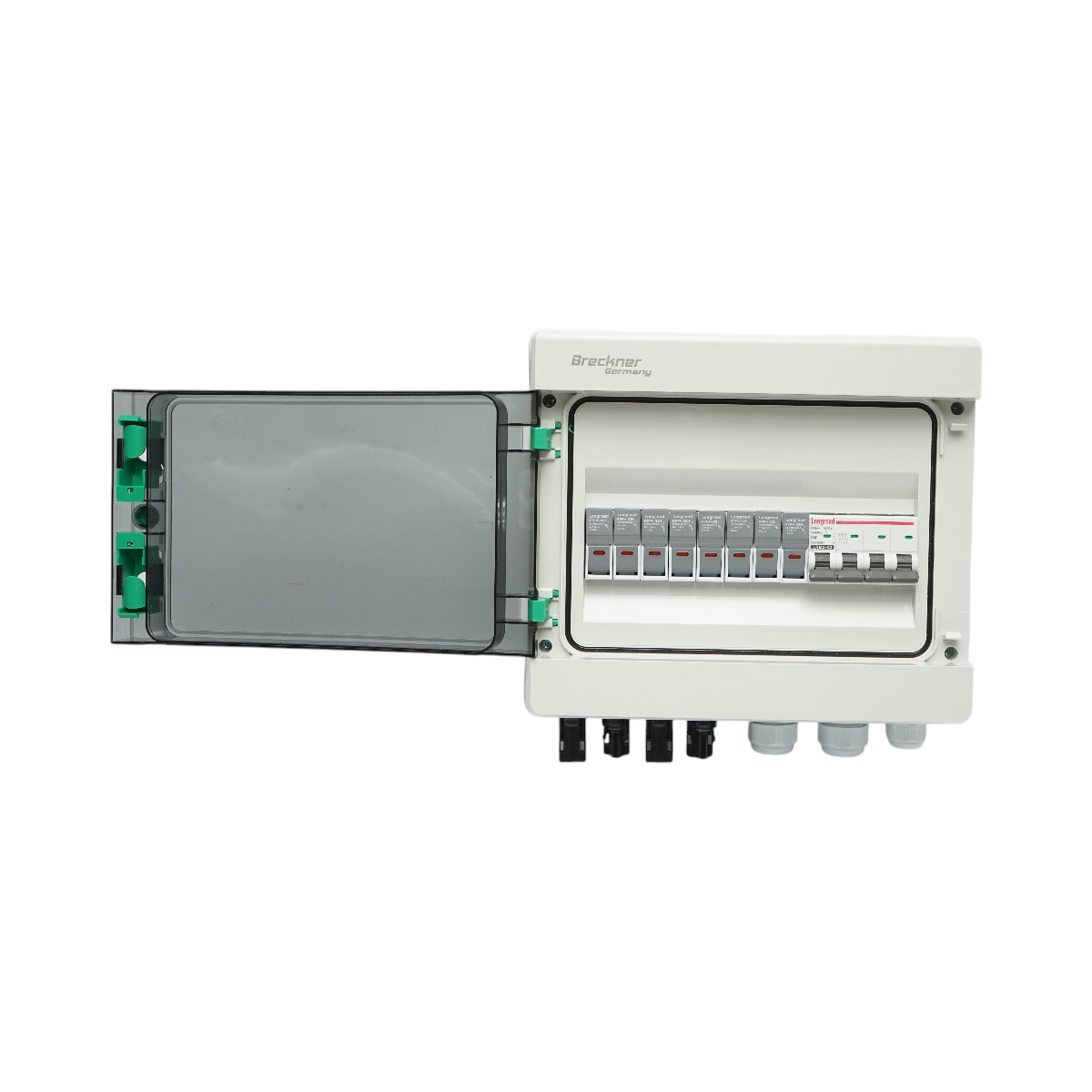 Tablou sigurante echipat trifazat 12 module pentru sisteme fotovoltaice 10-20kW Breckner Germany